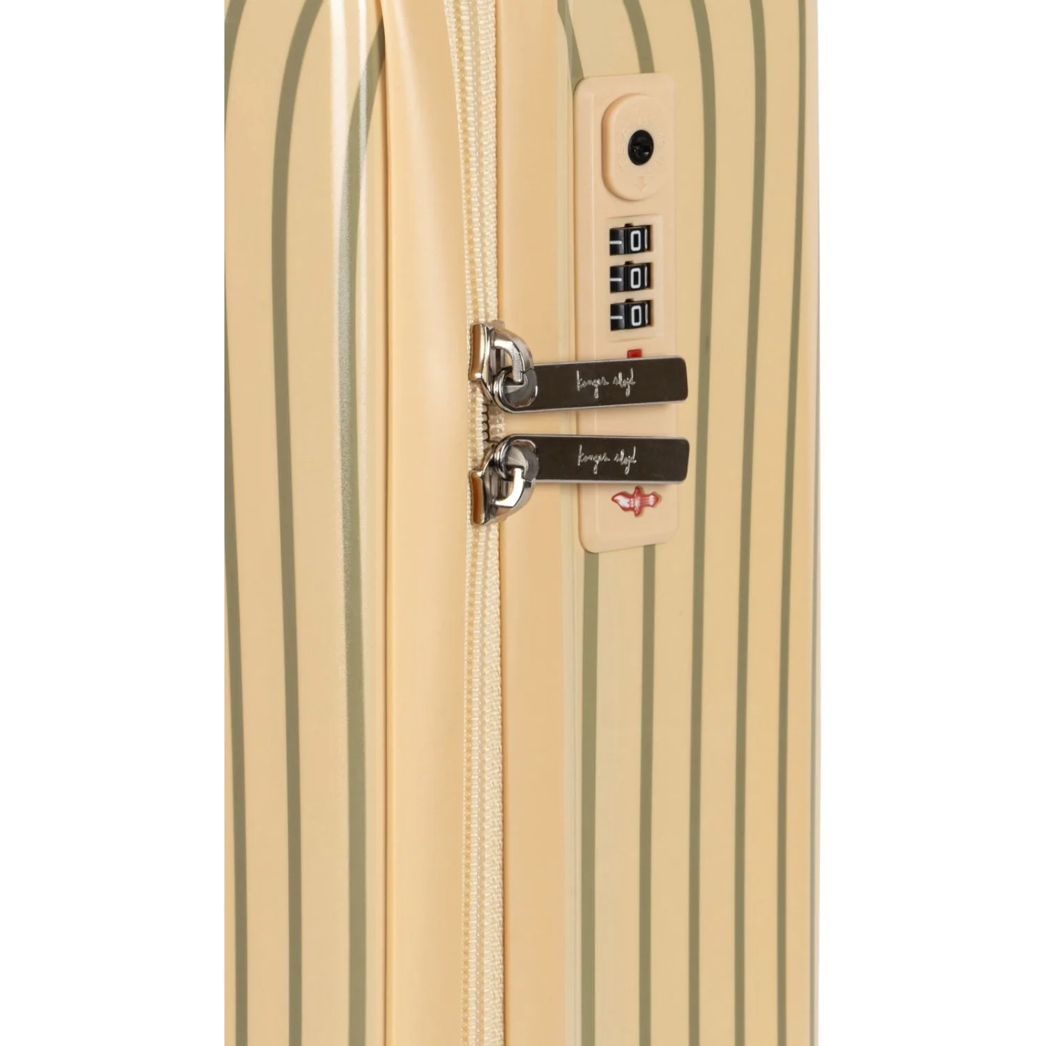 Konges Sløjd Tea Stripe Travel Suitcase - Image 5
