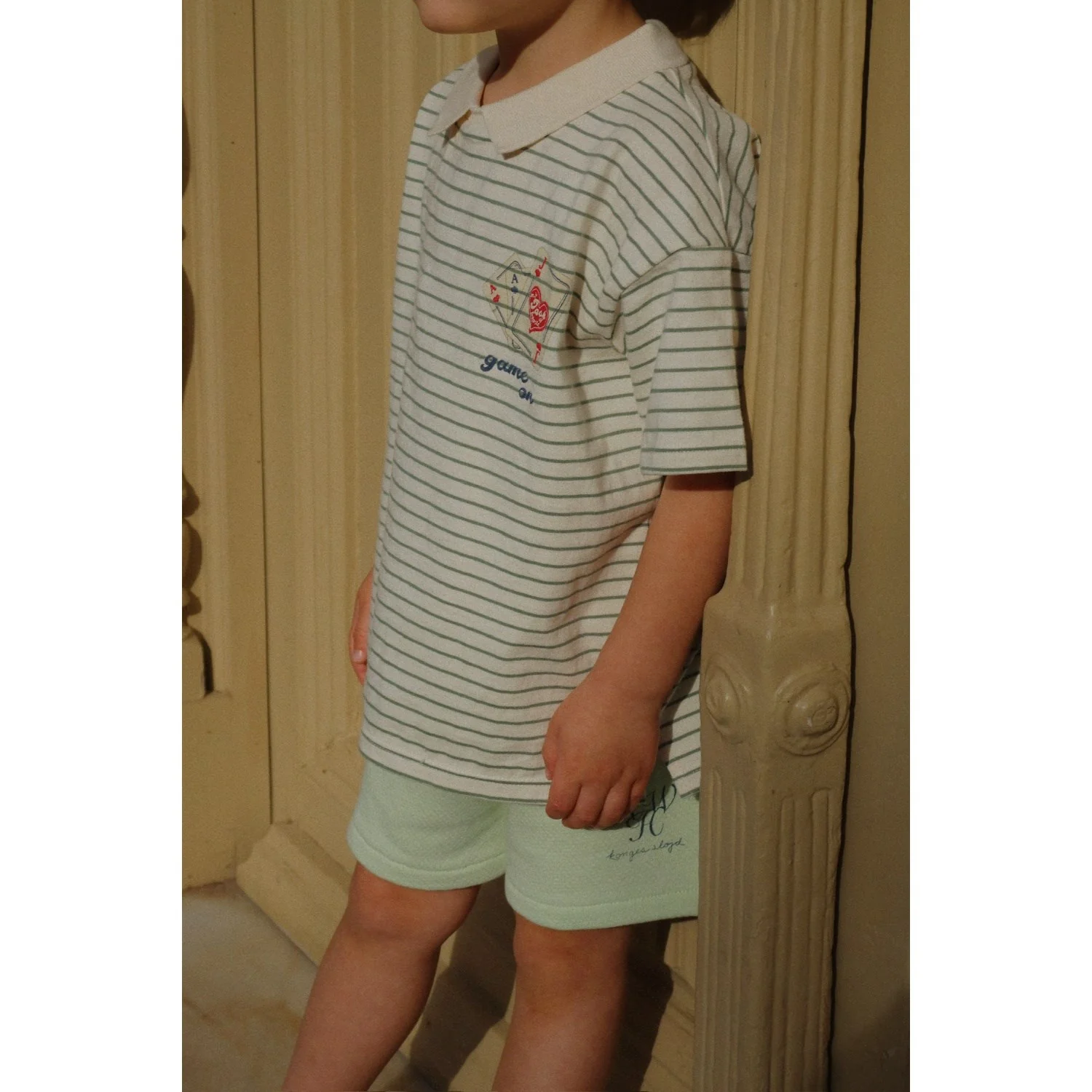 Konges Sløjd Terra Stripe RHW X KS Gameon Tee Gots - Image 3