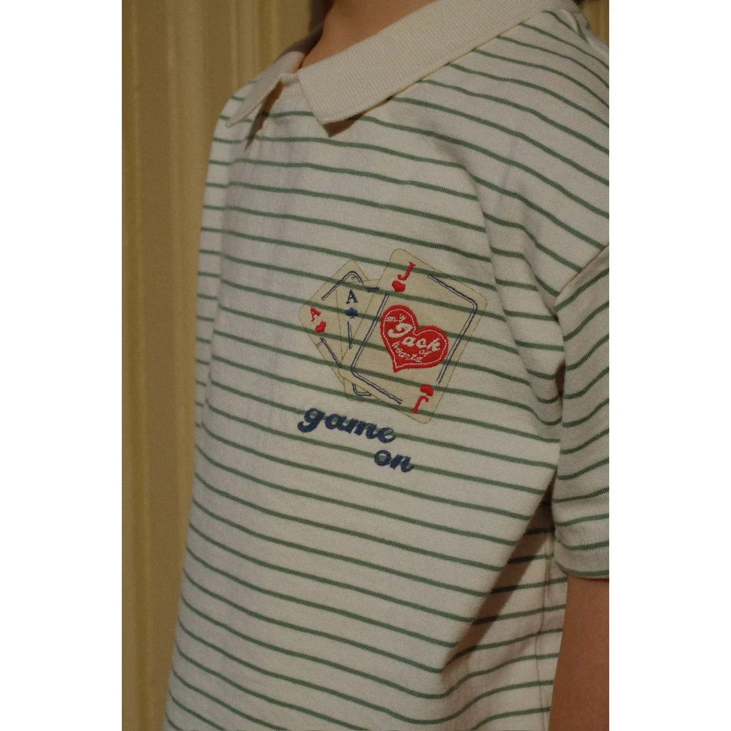 Konges Sløjd Terra Stripe RHW X KS Gameon Tee Gots - Image 4