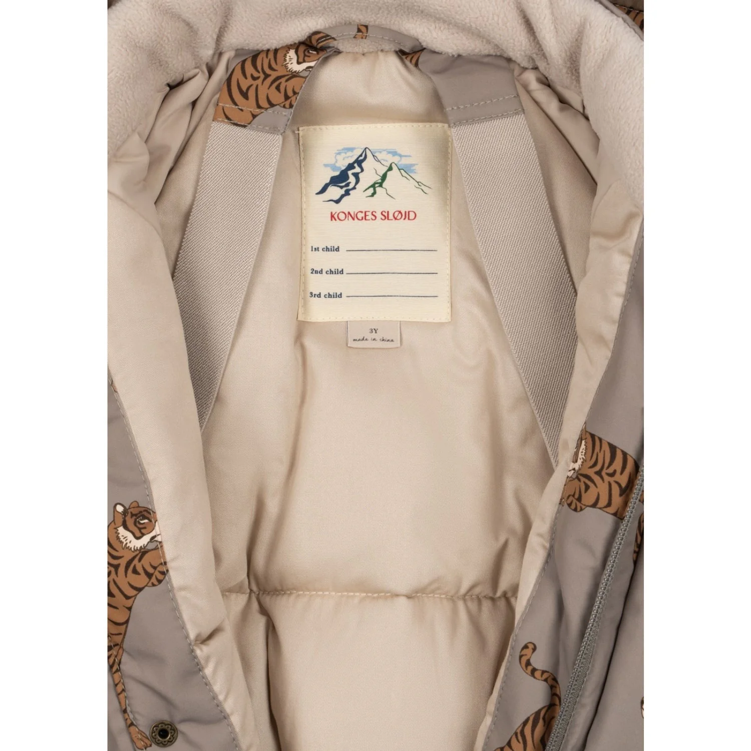 Konges Sløjd Tiger Oak Nohr Snowsuit Print - Image 7