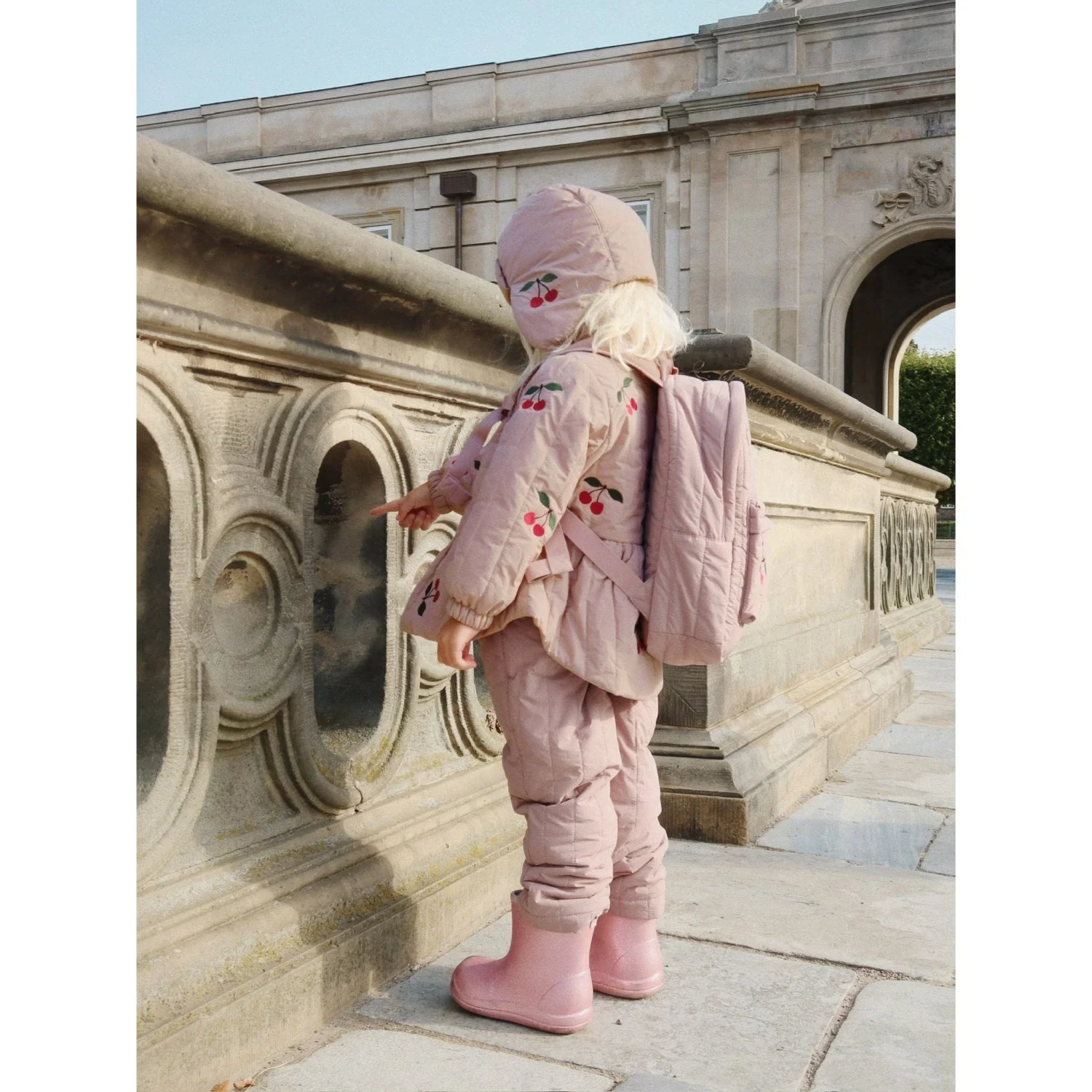 Konges Sløjd Twilight Mauve Juna Bomber Jacket - Image 5