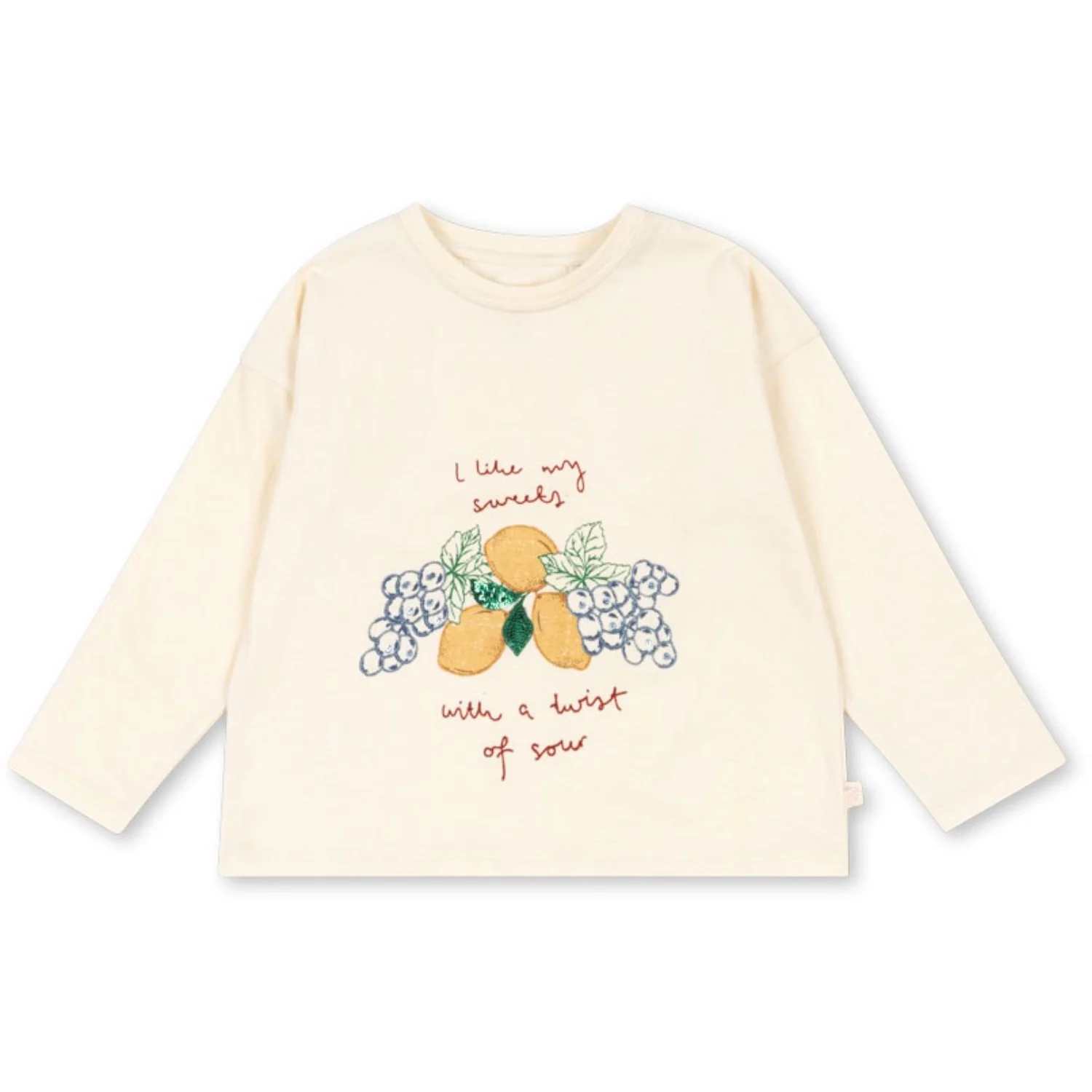 Konges Sløjd Twist Of Sour Lin Ls Tee GOTS
