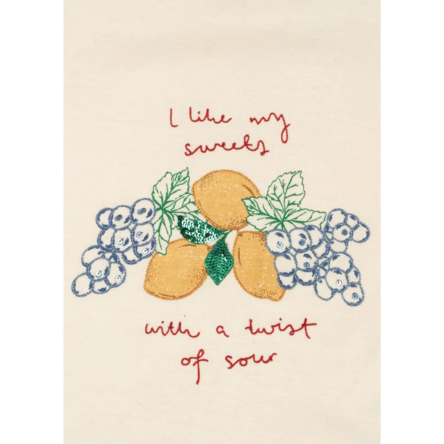 Konges Sløjd Twist Of Sour Lin Ls Tee GOTS - Image 2