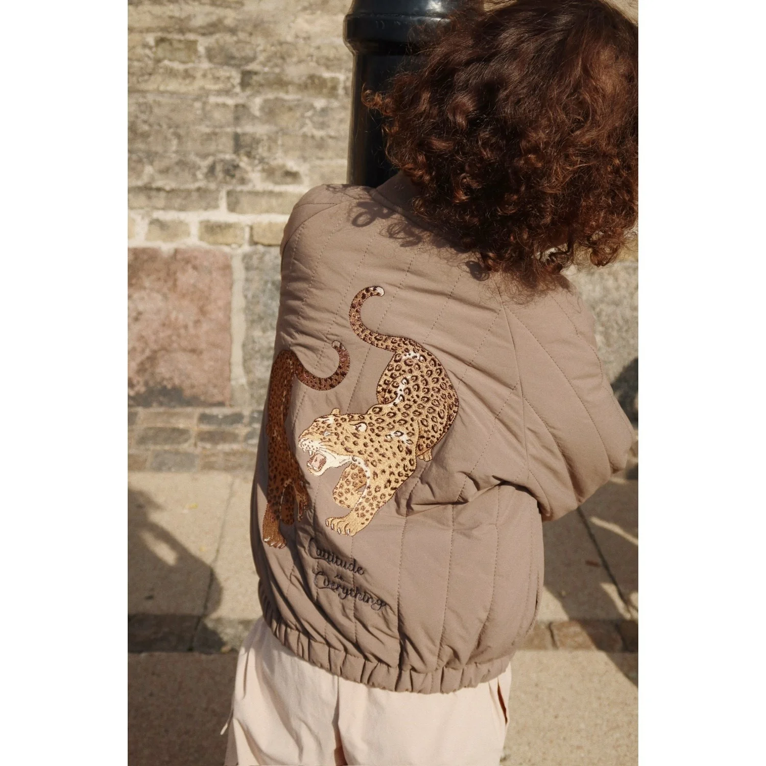 Konges Sløjd Walnut Juno Bomber Jacket - Image 2