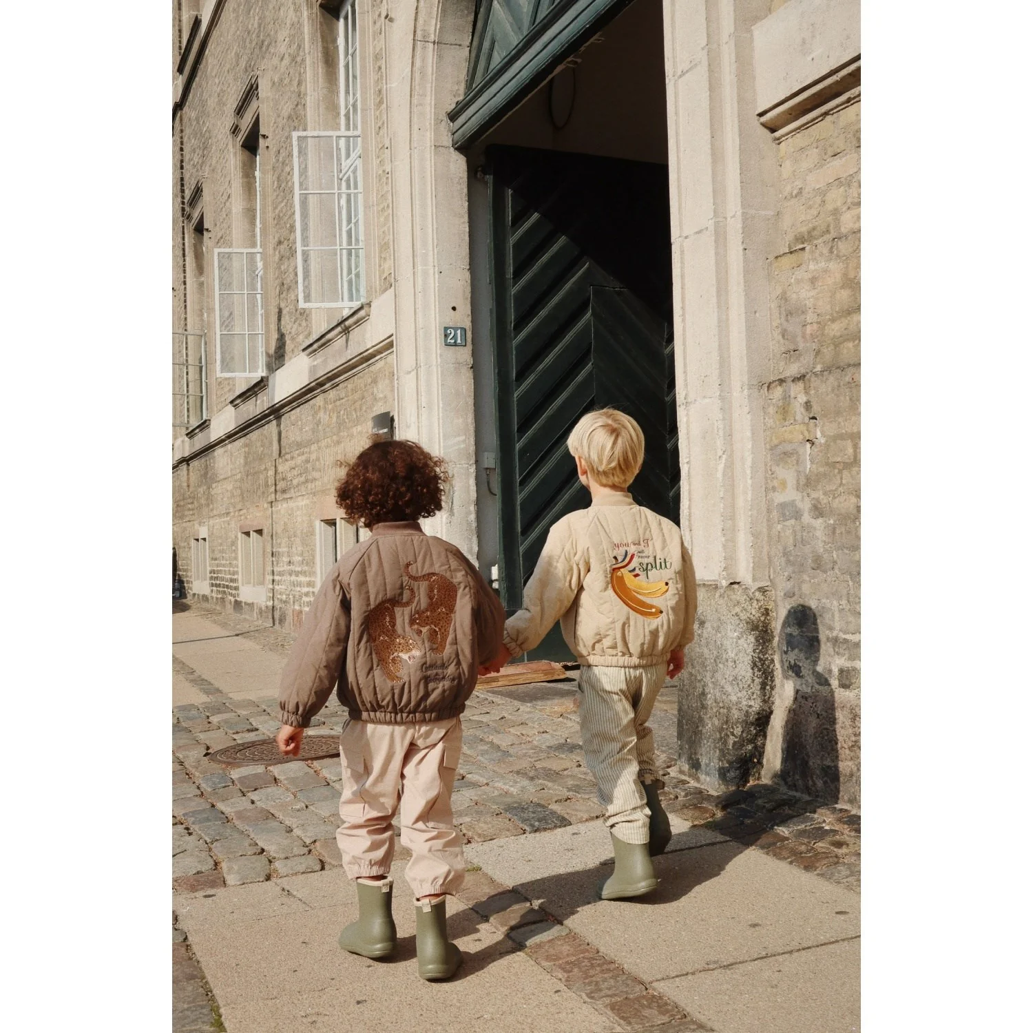 Konges Sløjd Walnut Juno Bomber Jacket - Image 5
