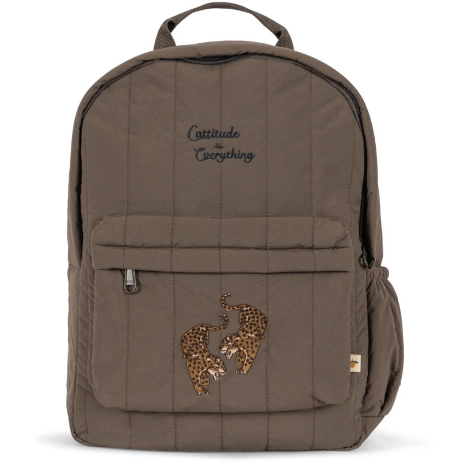 Konges Sløjd Walnut Juno Quilted Backpack Midi