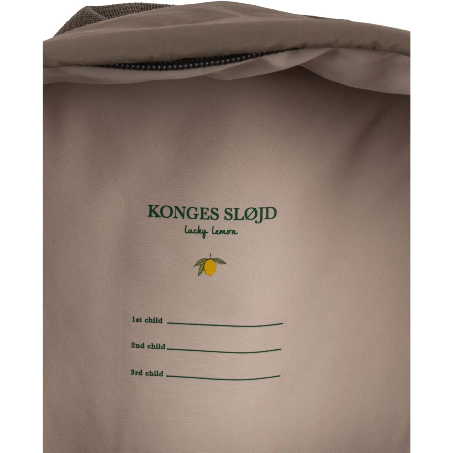 Konges Sløjd Walnut Juno Quilted Backpack Midi - Image 8