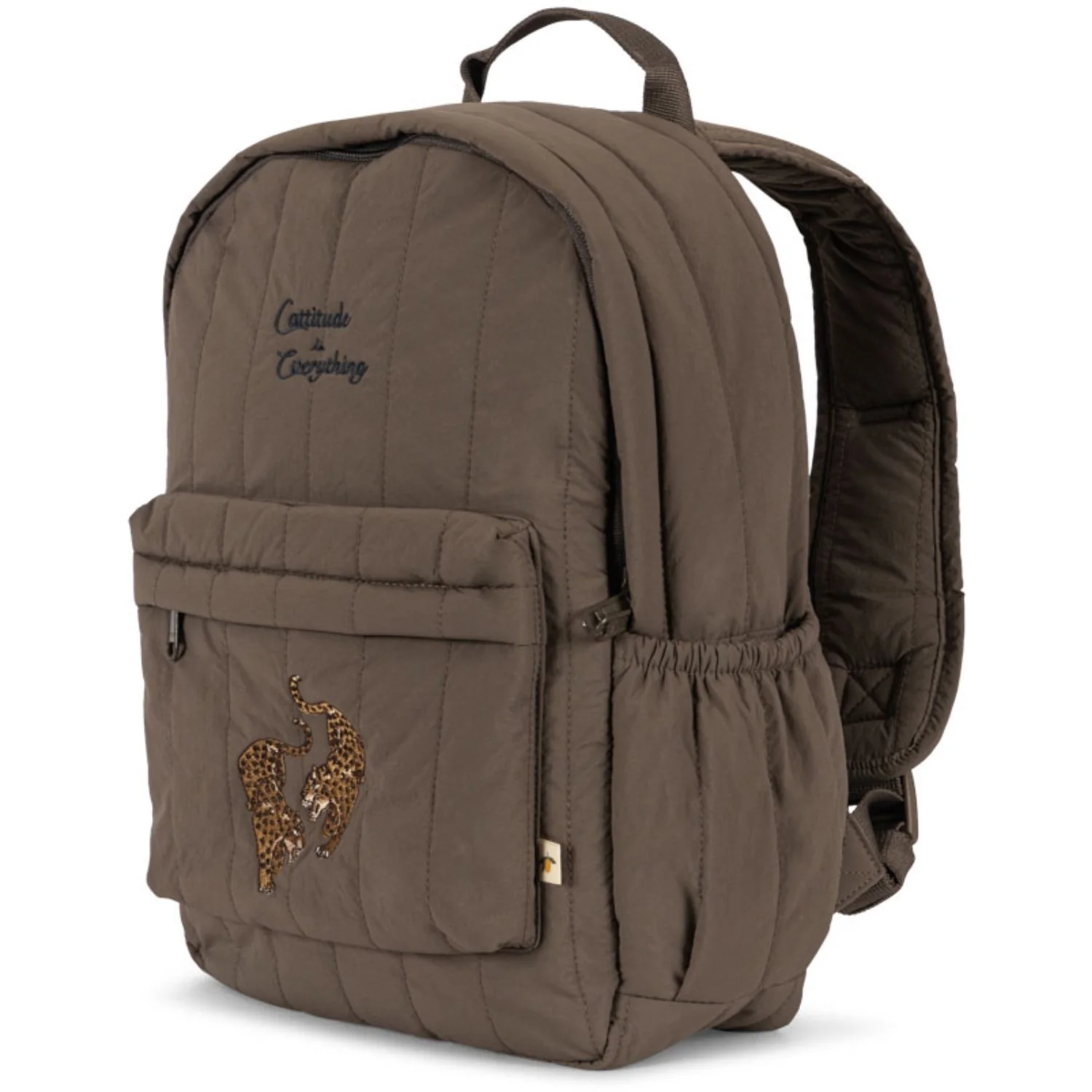 Konges Sløjd Walnut Juno Quilted Backpack Midi - Image 9