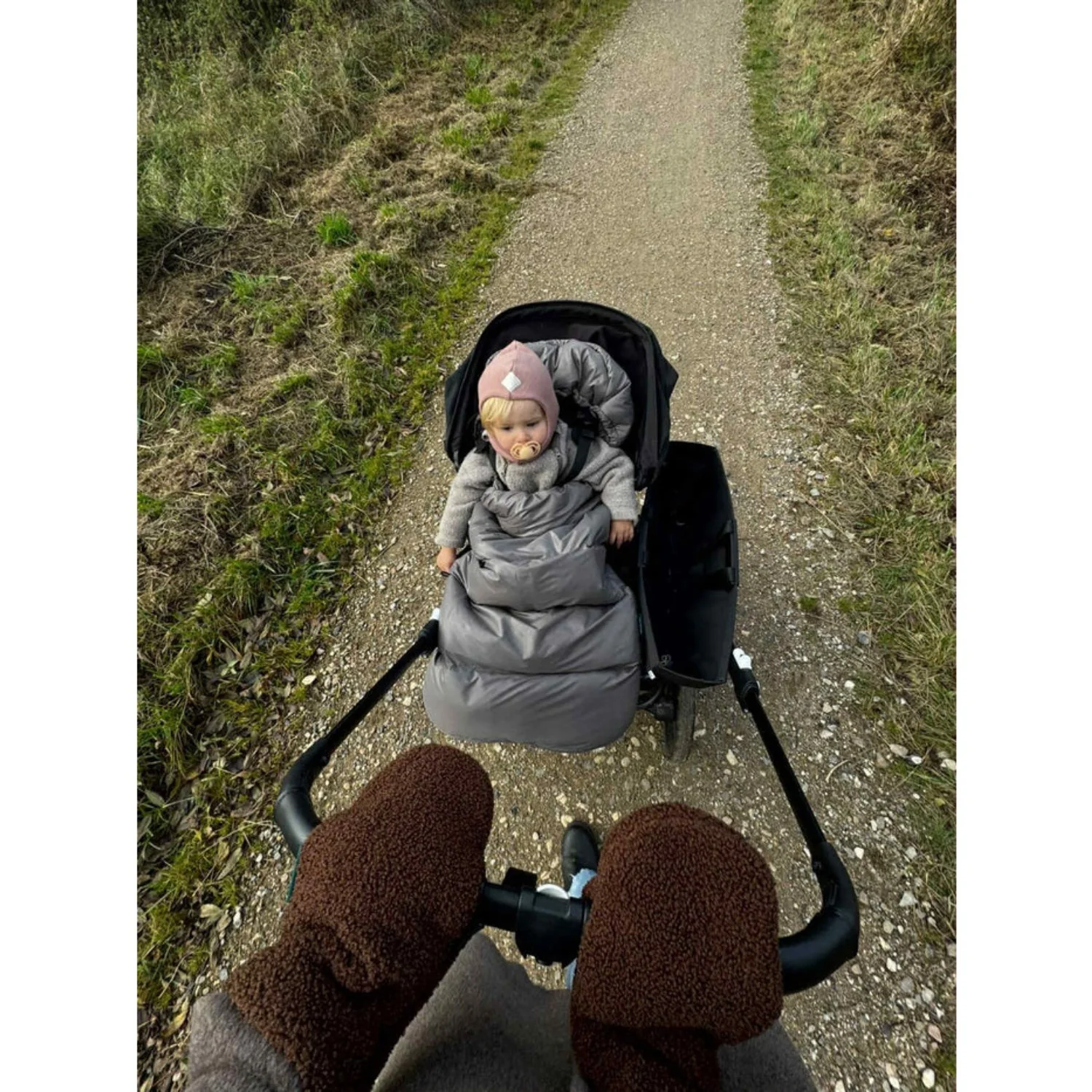 KongWalther Puffer Grey Footmuff / Østerbroposen - Image 2