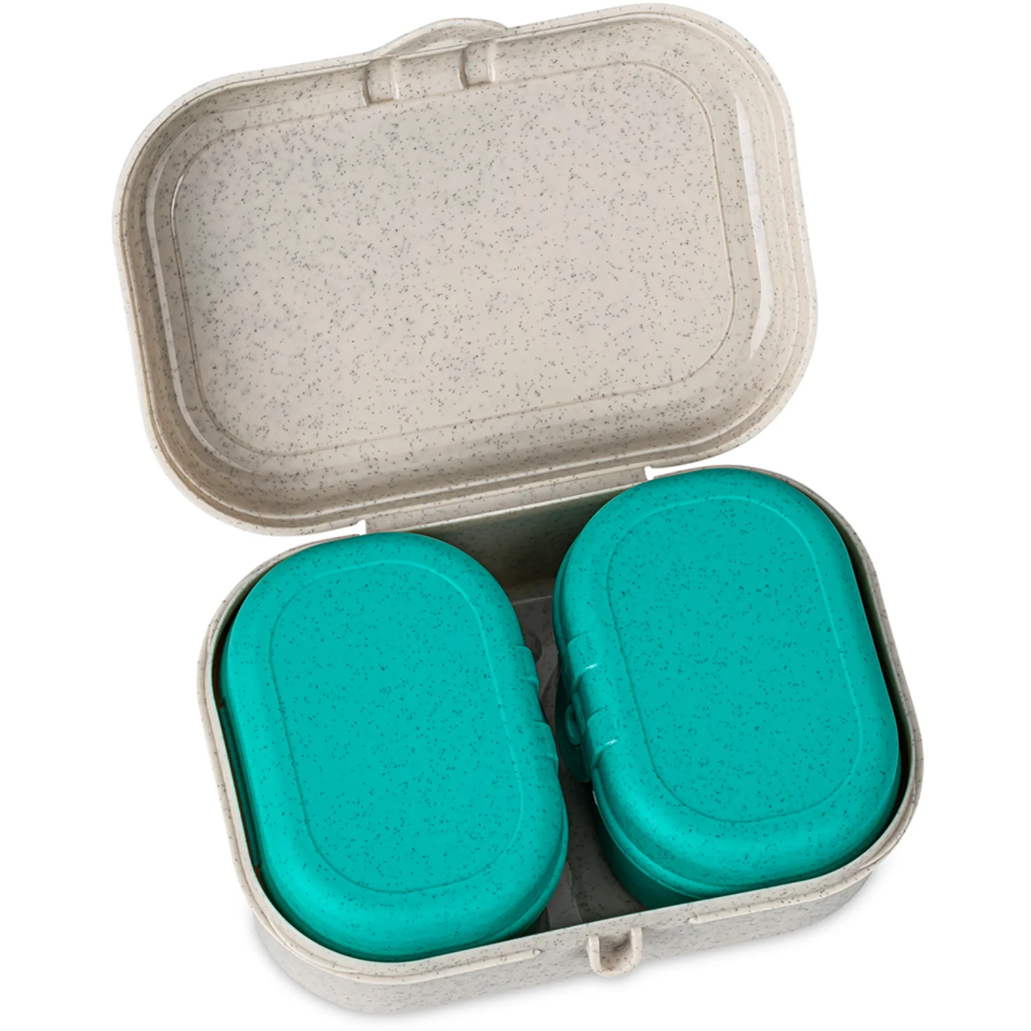 Koziol Organic Sand Lunch Box Set Pascal Ready Mini Spongebob Patrick - Image 3
