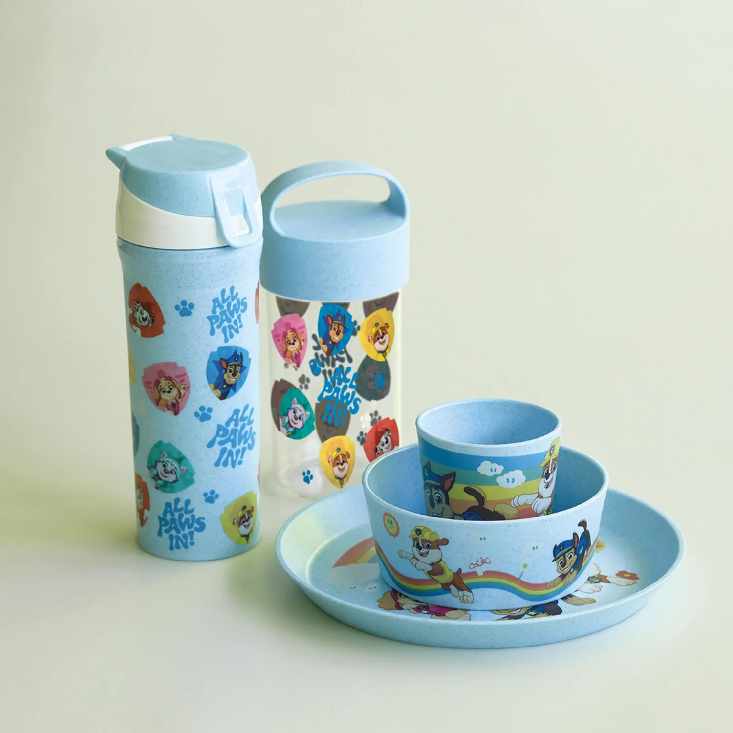 Koziol Organic Sky Blue Water Bottle 500Ml Stan 0,5 Grow Paw Patrol - Image 3
