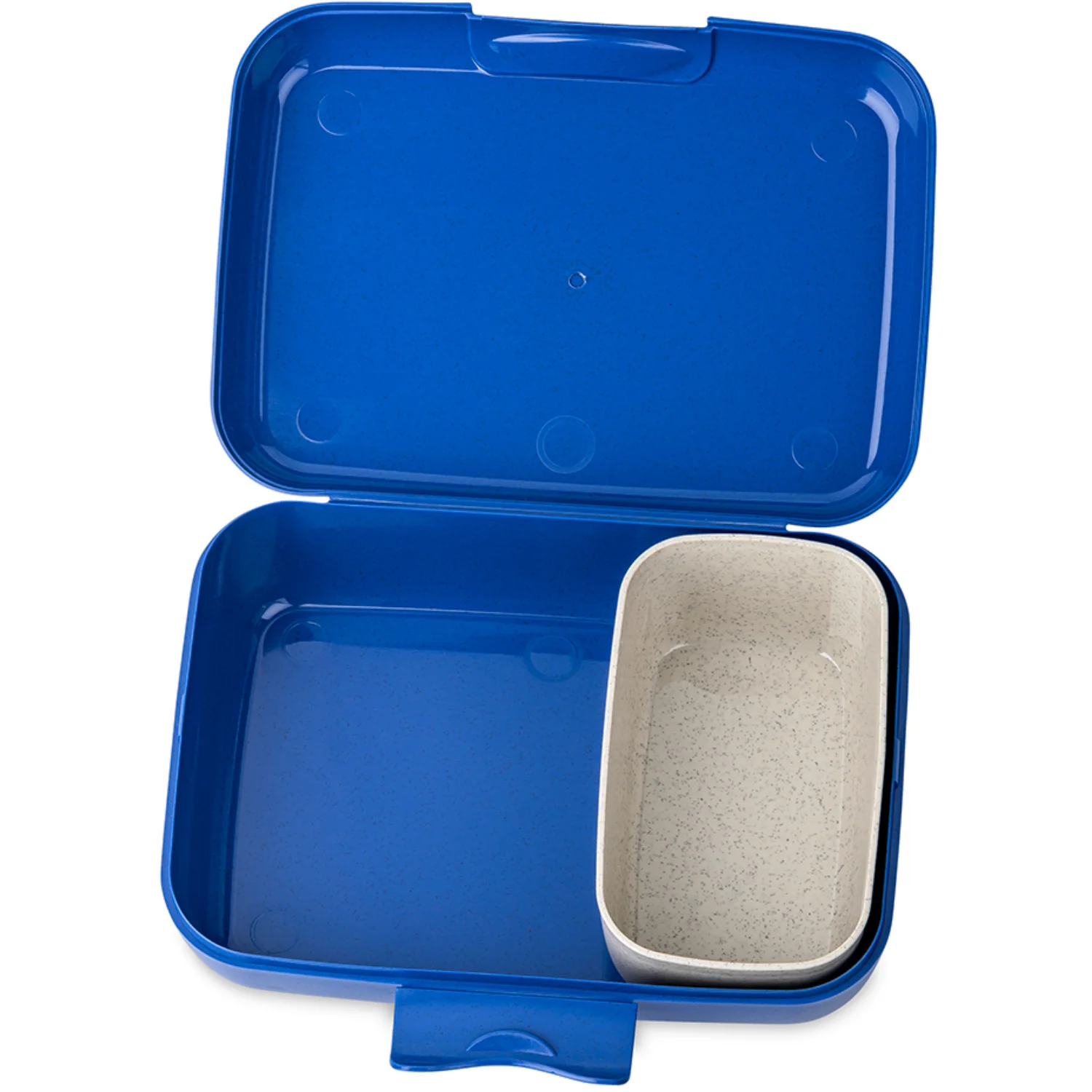 Koziol Organic Space Blue Lunch Box With Separation Bowl Candy L Spongebob Squarepants - Image 4