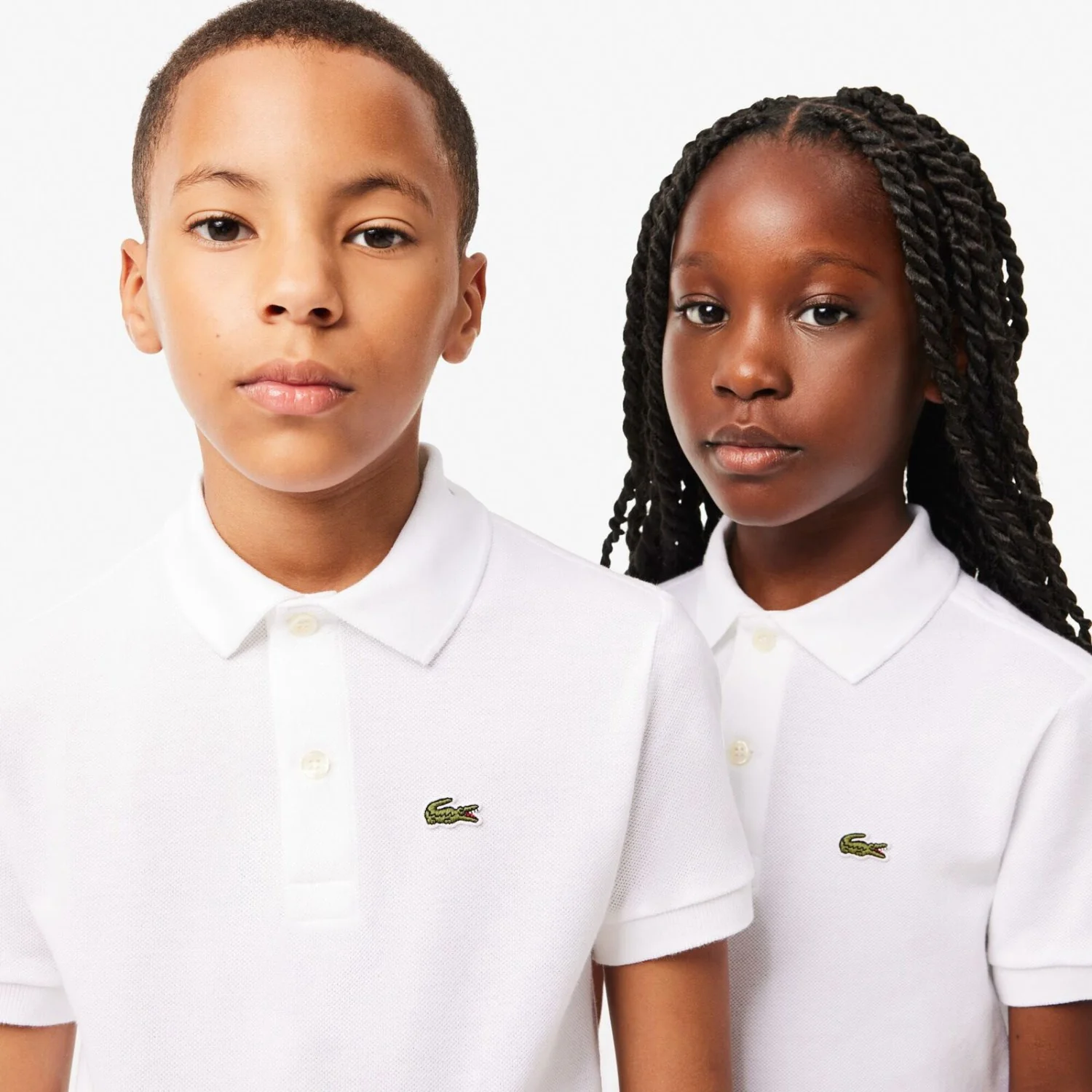 LACOSTE Blanc S/S Pique Polo - Image 4