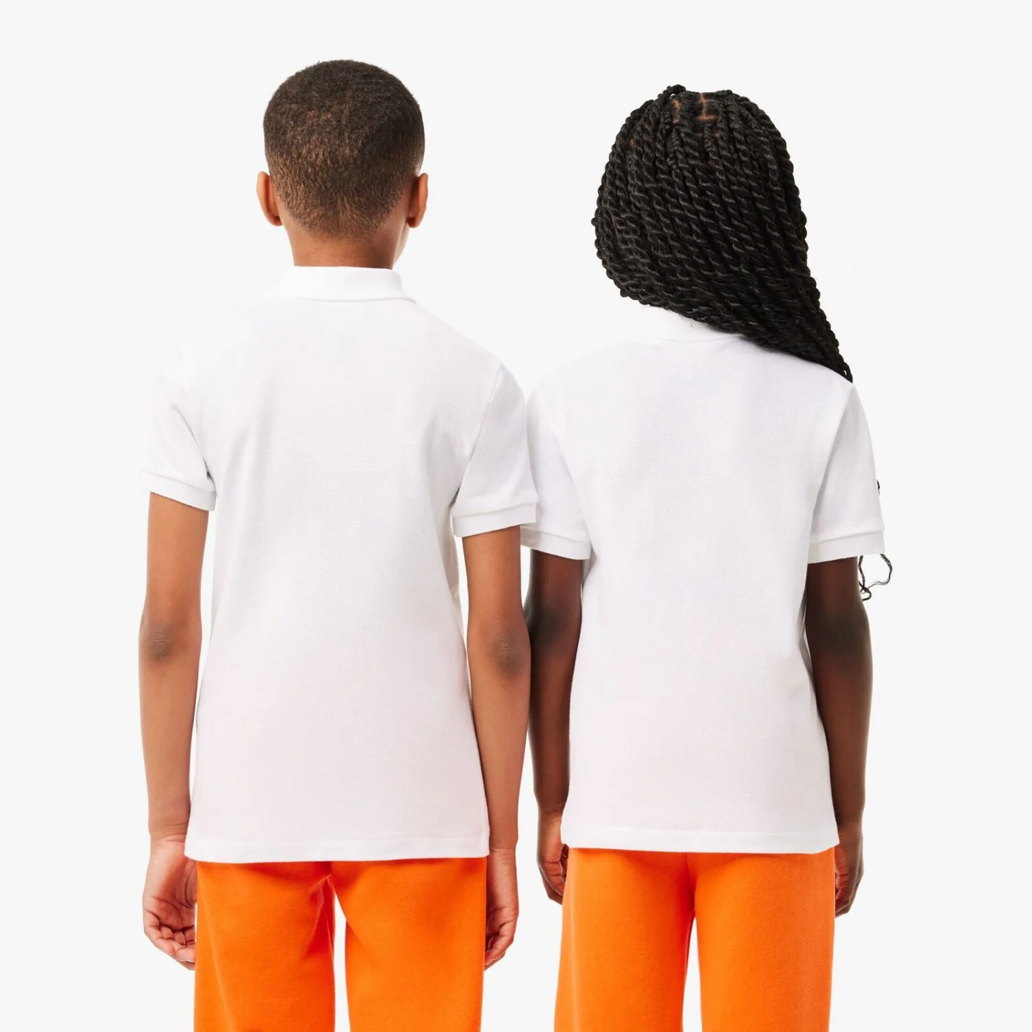 LACOSTE Blanc S/S Pique Polo - Image 5
