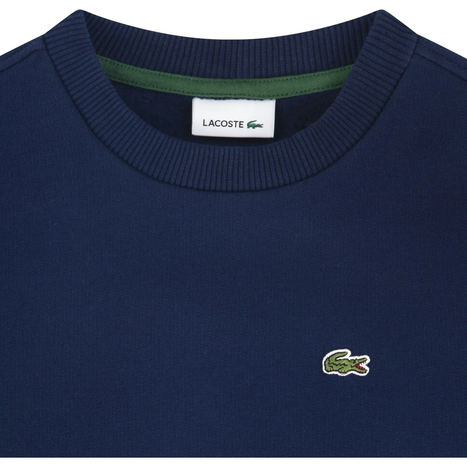 LACOSTE Marine Core Fleece Crew - Image 2