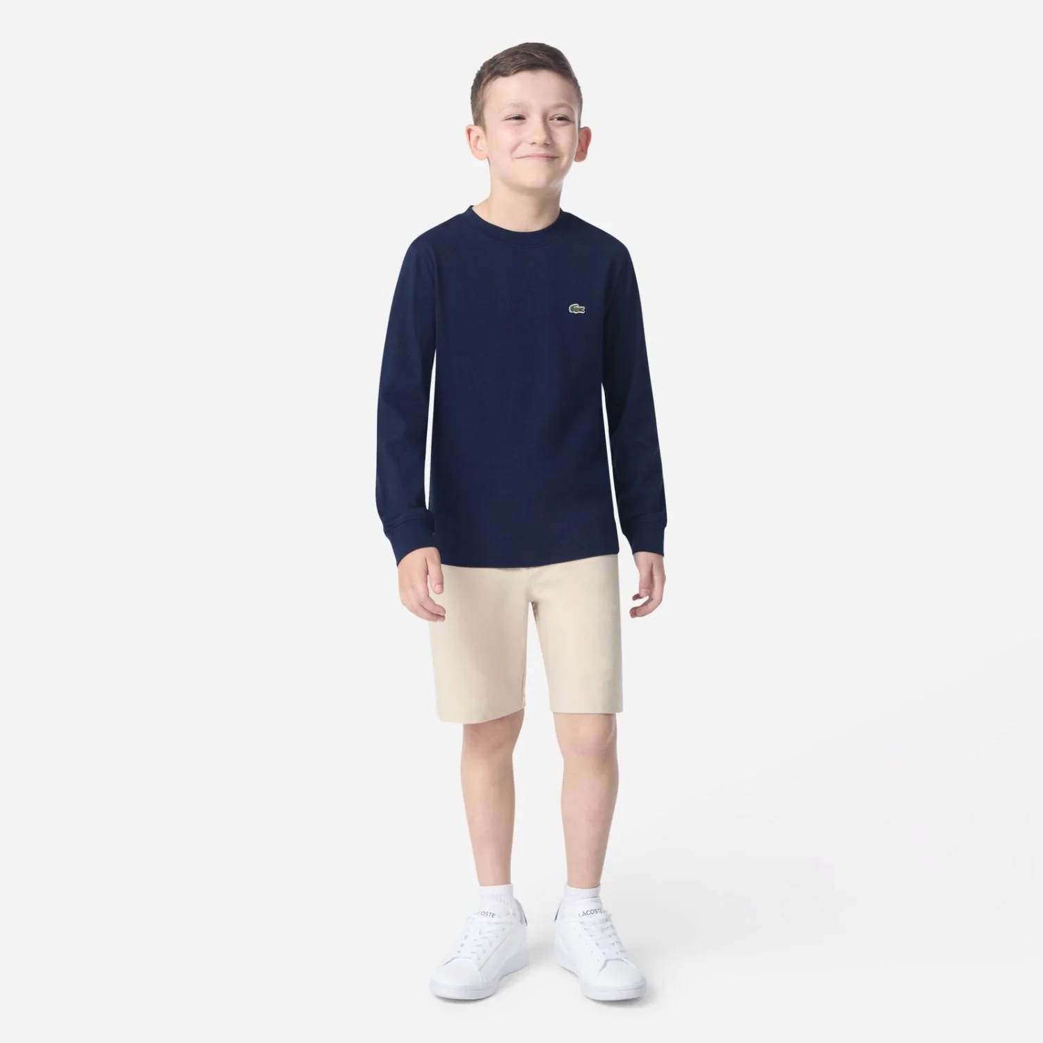 LACOSTE Marine Icon Core L/S Tee - Image 3