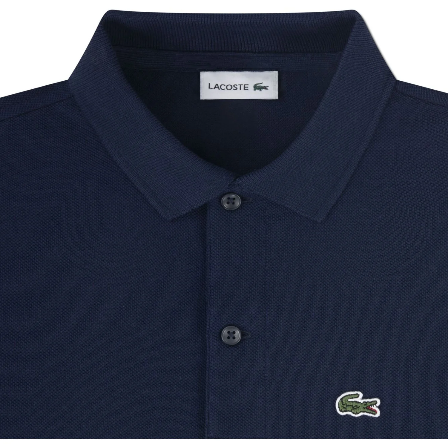 LACOSTE Marine S/S Pique Polo - Image 5