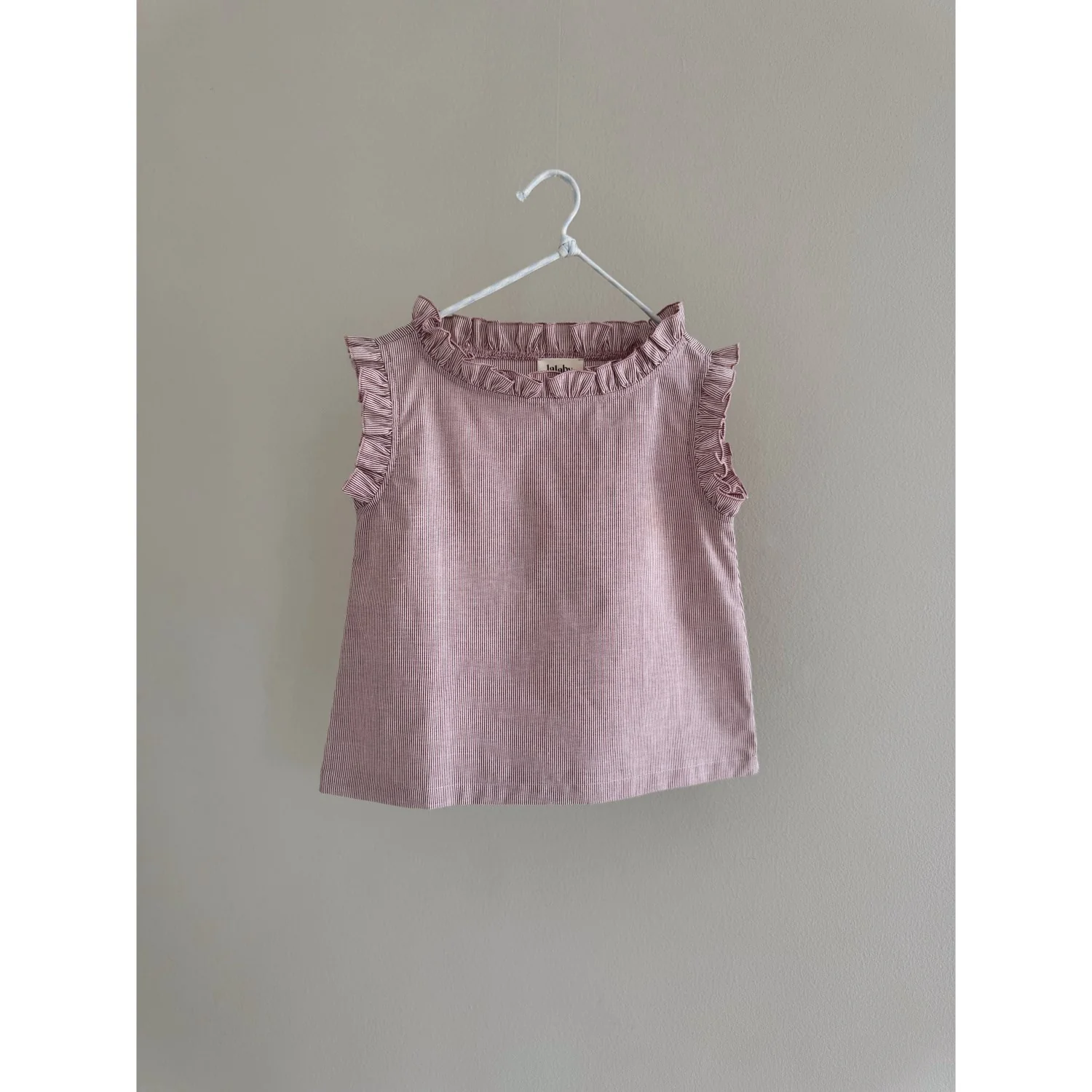 Lalaby Berry Stripe Rosie Top - Image 3