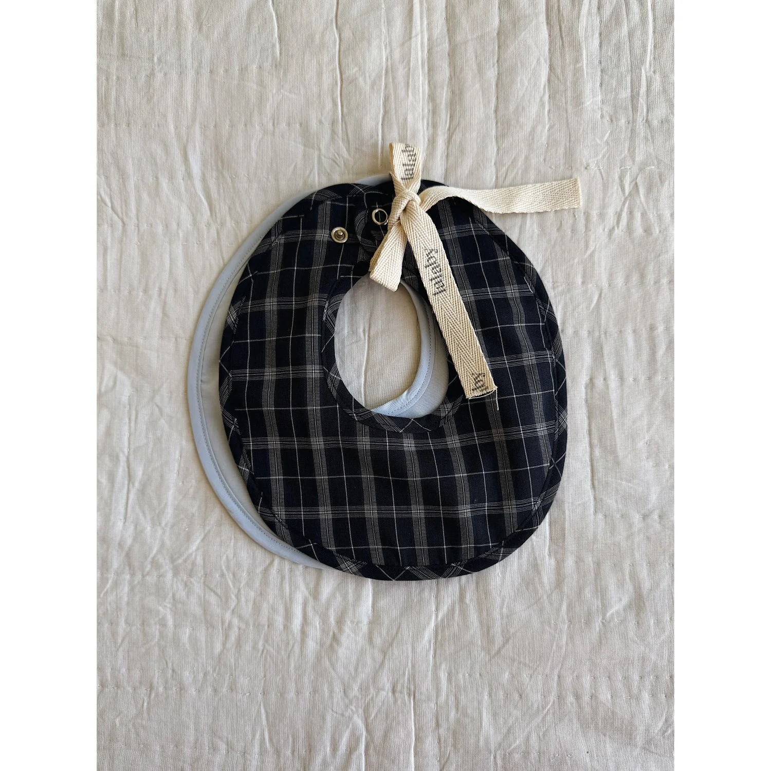 Lalaby Blue Mix Bibi Bib 2-Pack