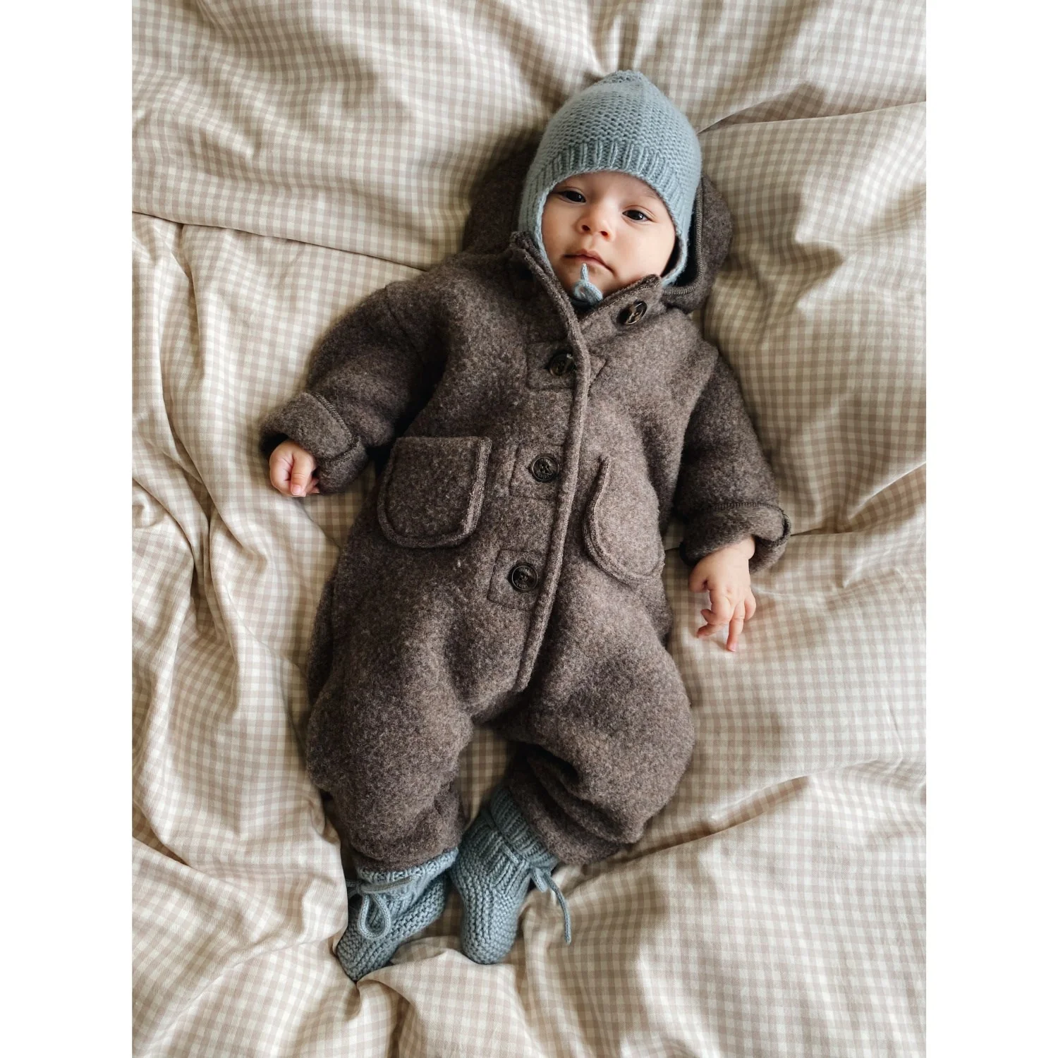 Lalaby Chocolate Teddy Onesie - Image 5