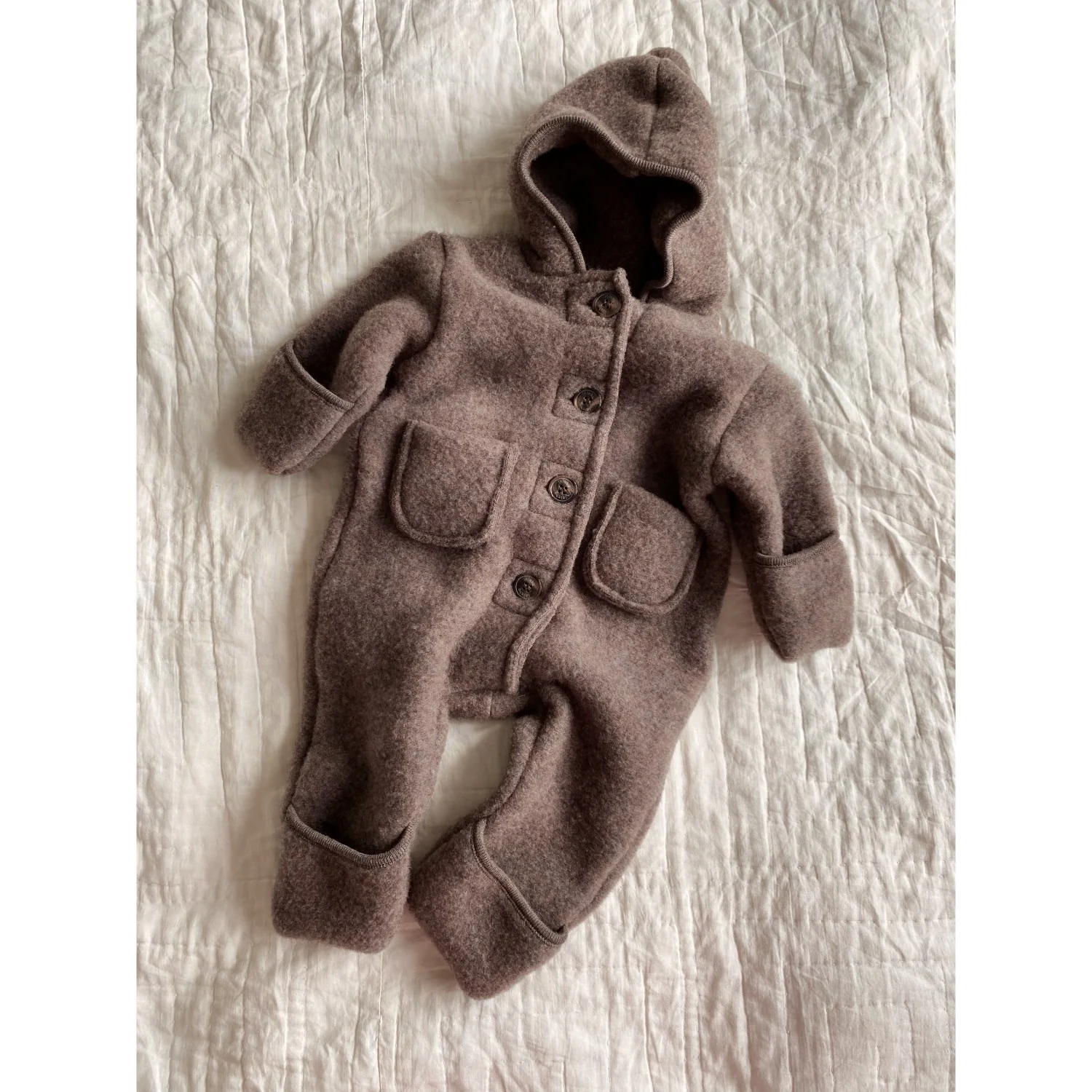 Lalaby Chocolate Teddy Onesie - Image 8