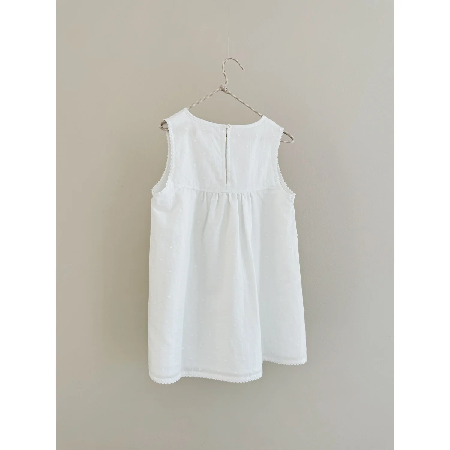 Lalaby Elinor Dress - White Dot - Image 4