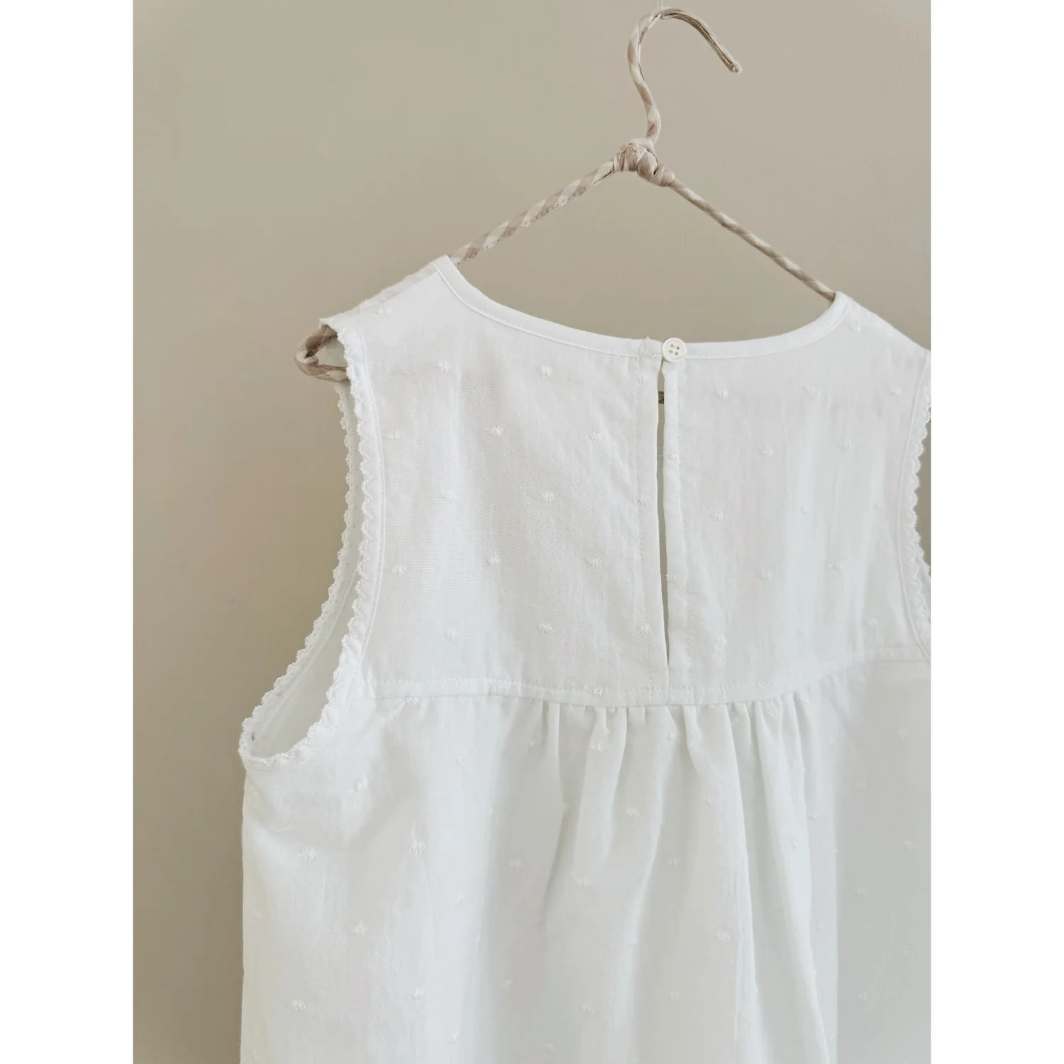 Lalaby Elinor Dress - White Dot - Image 5