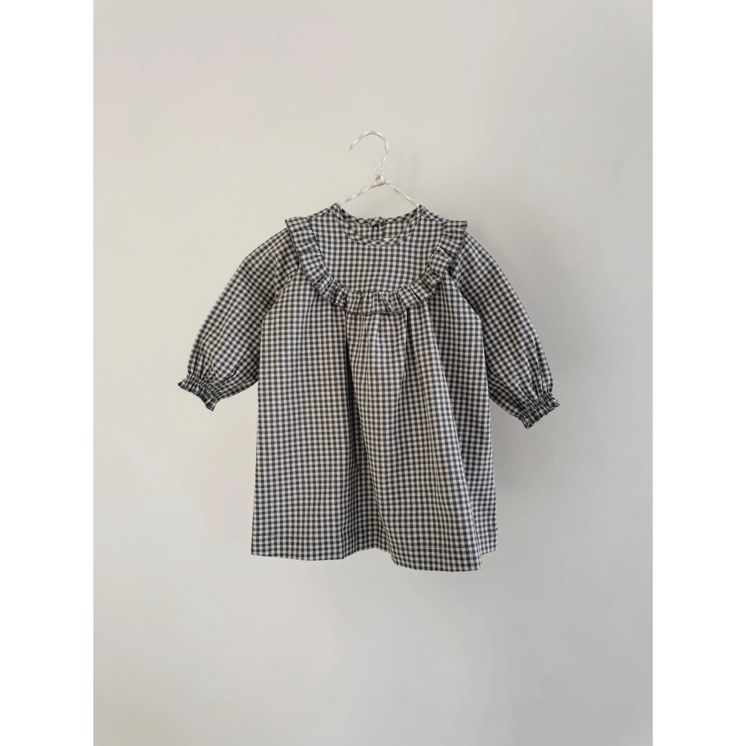 Lalaby ForestCheck Noey Dress Baby - Image 4