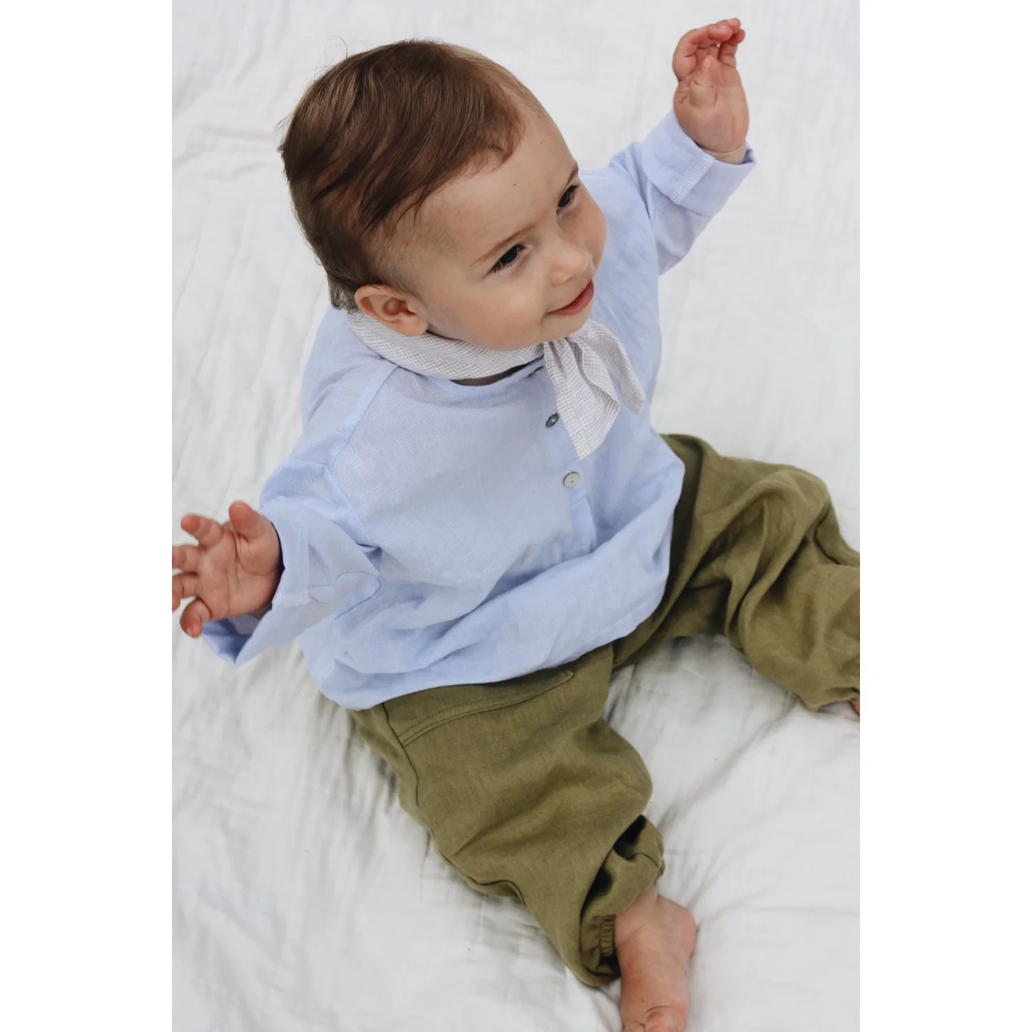 Lalaby Jaipur Shirt Baby - Saltwater - Image 4