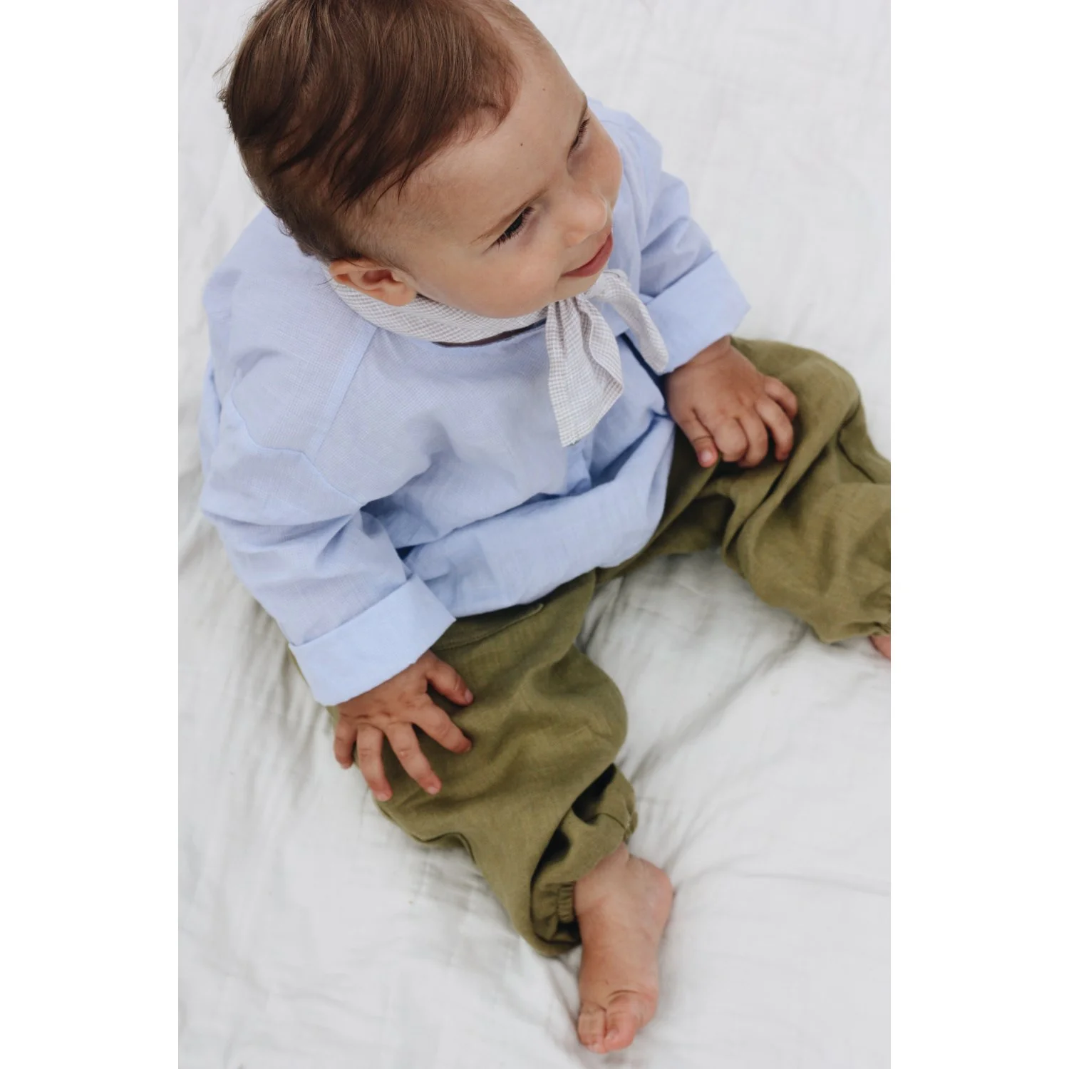 Lalaby Jaipur Shirt Baby - Saltwater - Image 5