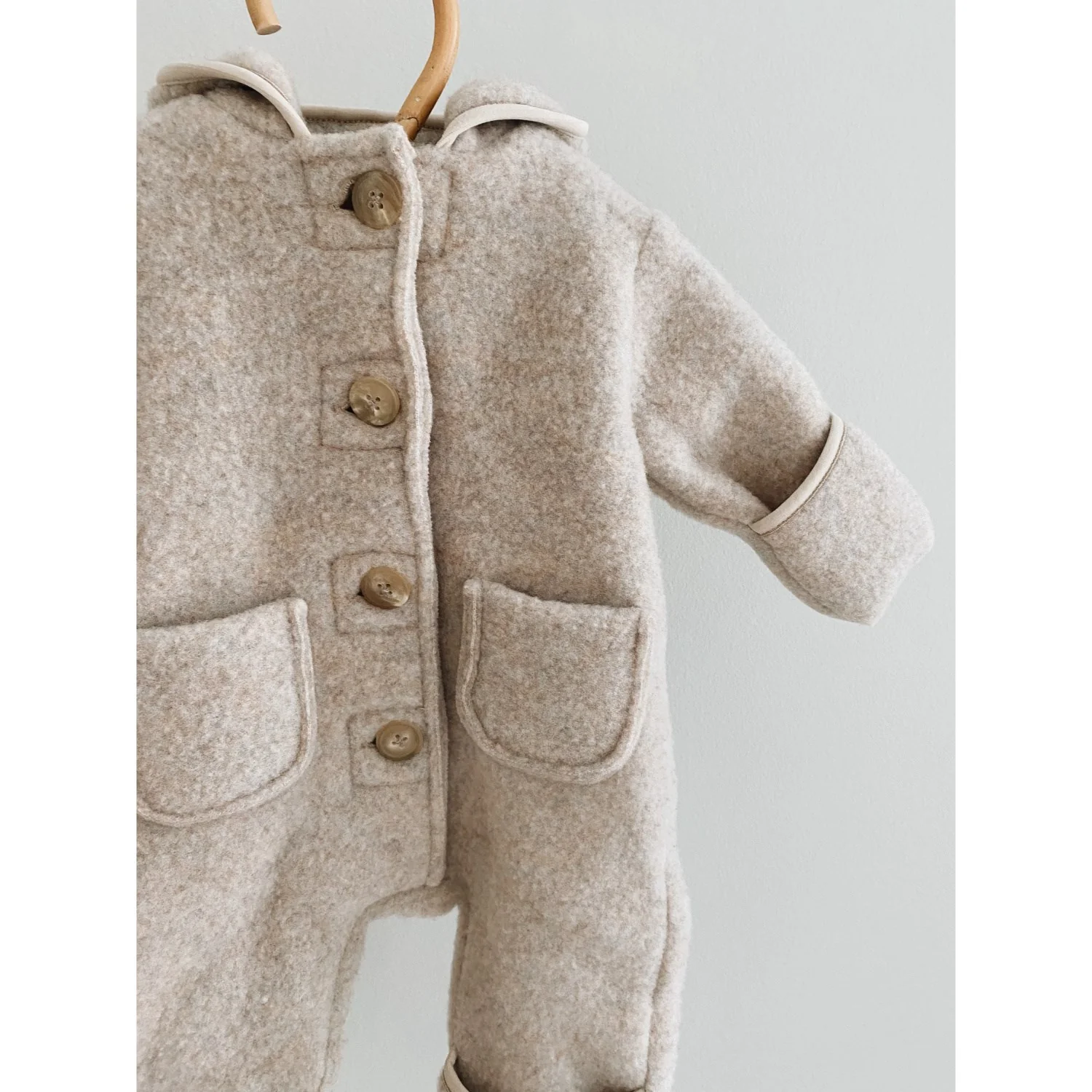 Lalaby Oat Teddy Onesie - Image 4
