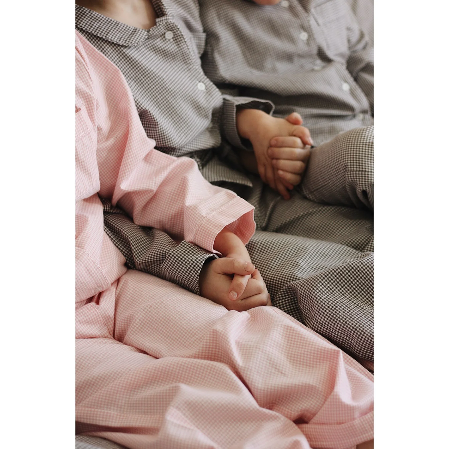 Lalaby Tiny Check Pink Classic Pyjamas - Image 8
