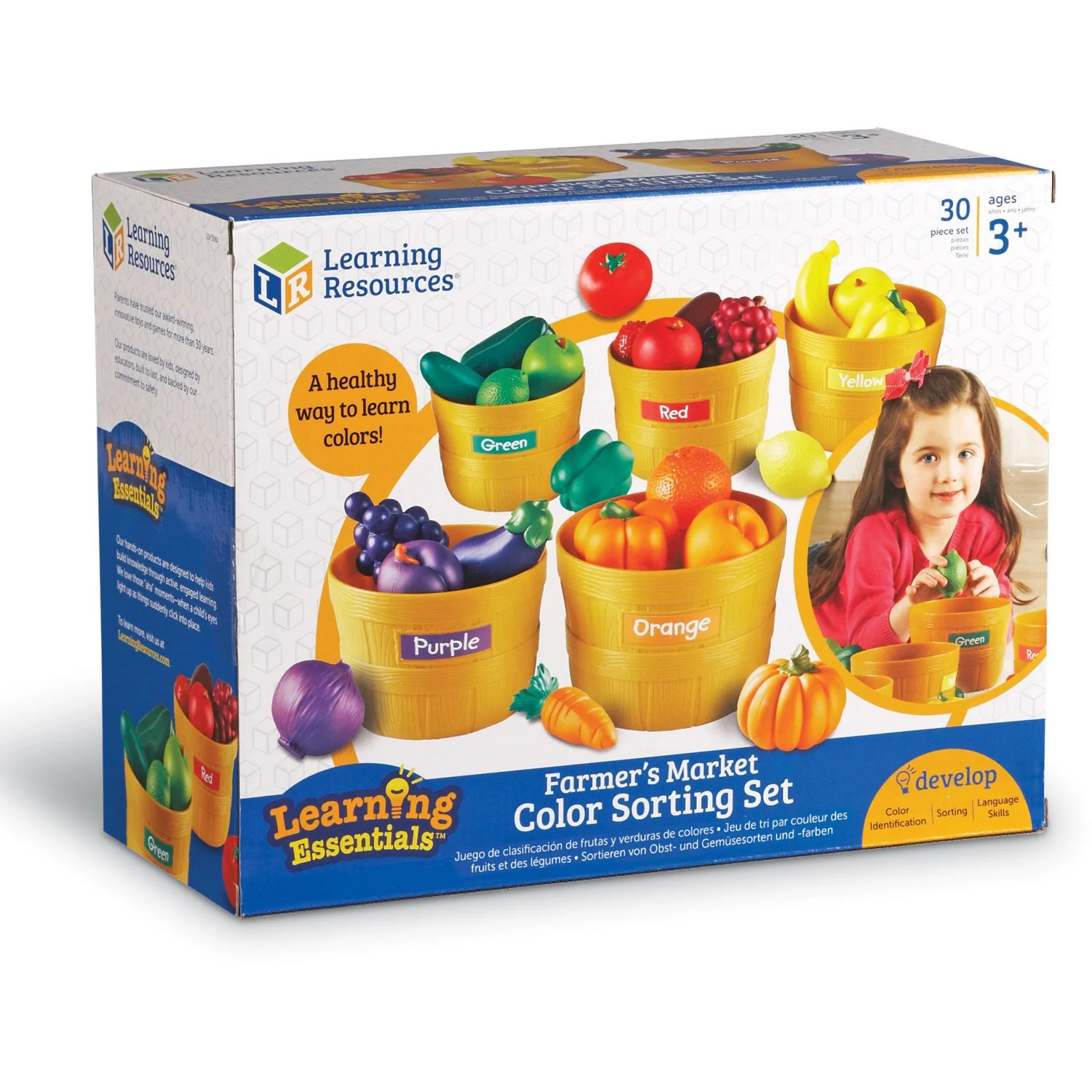 Learning Resources® Farmer's Market Colour Sorting Set - Image 7
