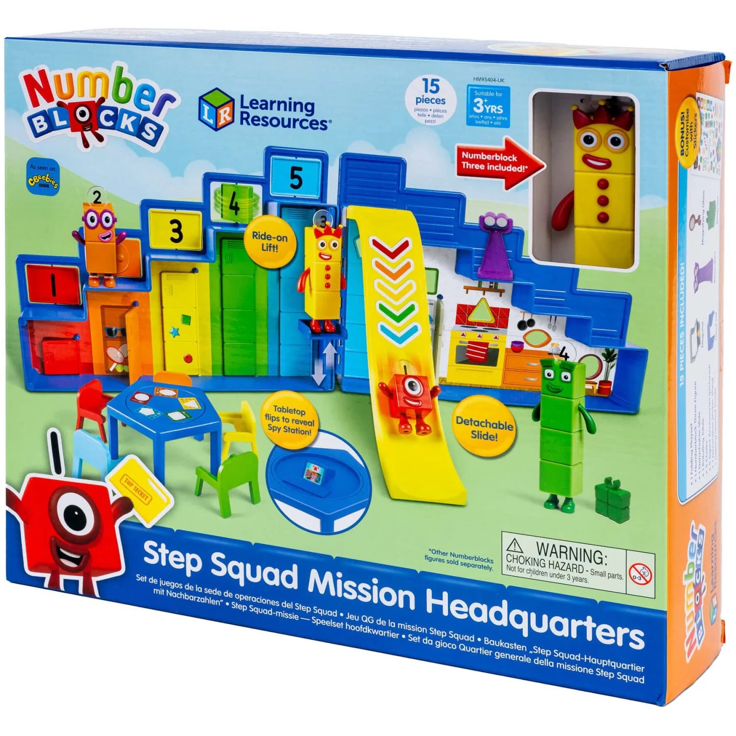 Learning Resources® Numberblocks® Step Squad Mission Headquarters - Image 6