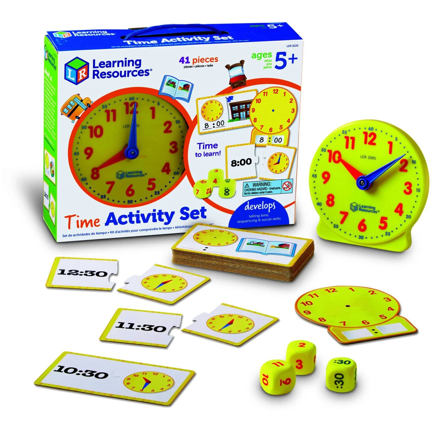 Learning Resources® Time Activity Set - Image 2