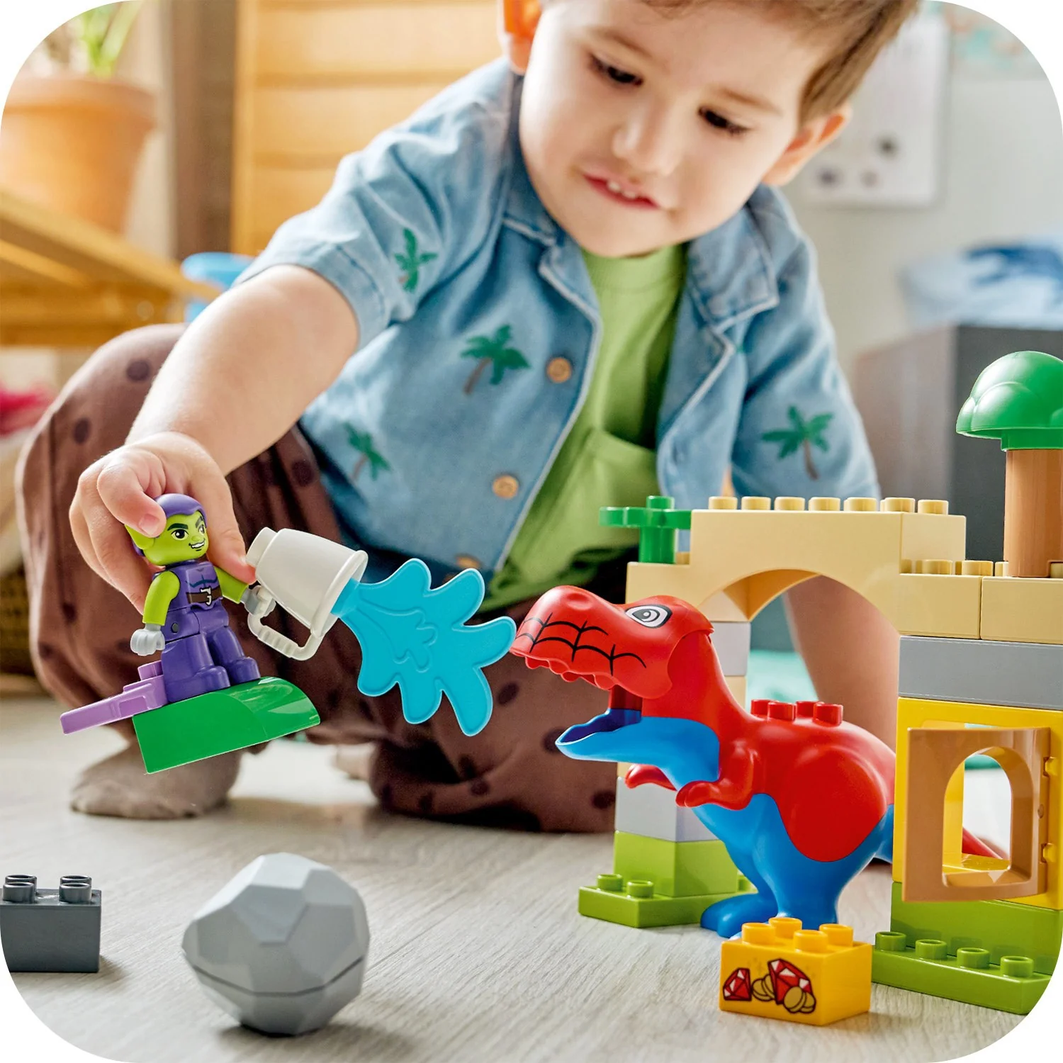 LEGO® DUPLO Disney TM Spidey-Rex-dinosaur Mod Green Goblin 10463 - Image 2