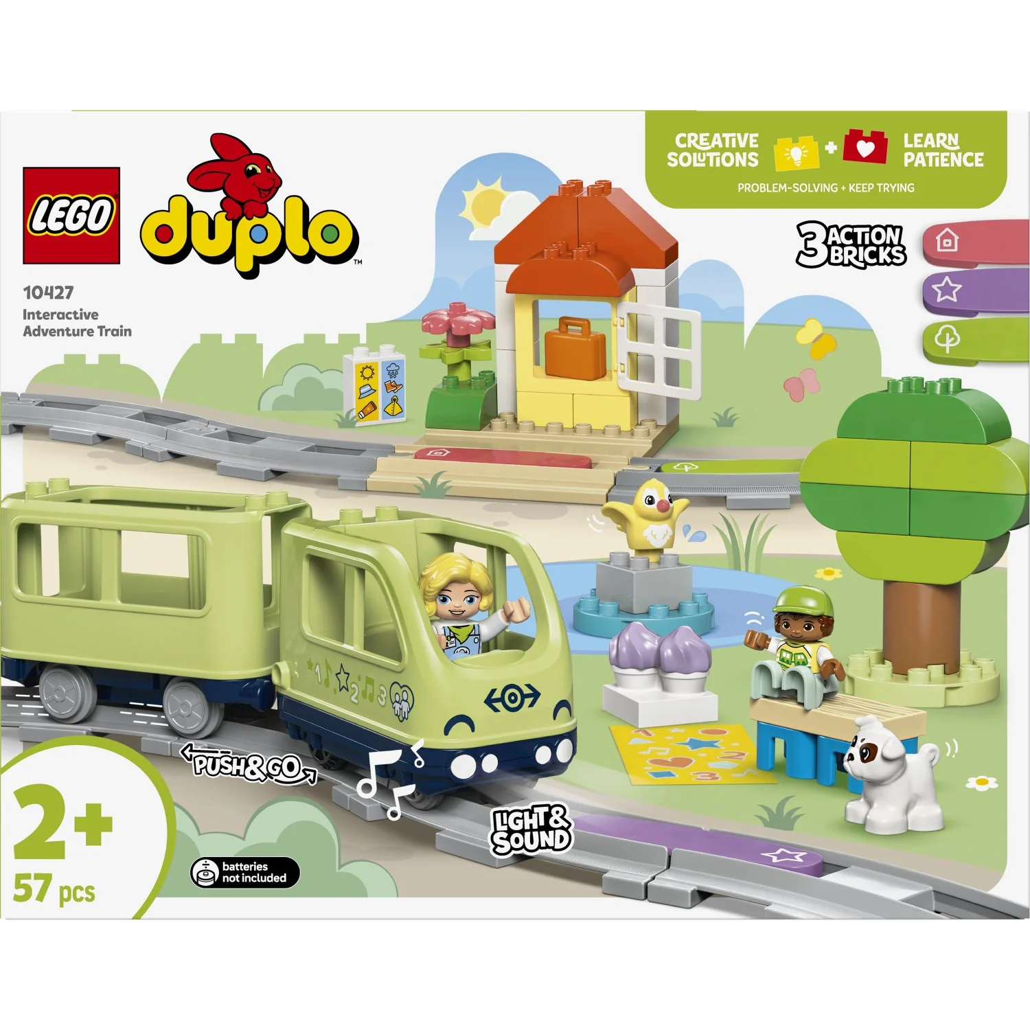 LEGO® DUPLO Town - Interaktivt Oplevelsestog 10427 - Image 4