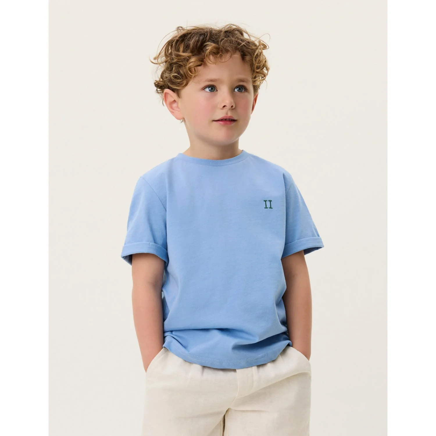 Les Deux Kids Allure Norregaard Contrast T-Shirt Kids - Image 3