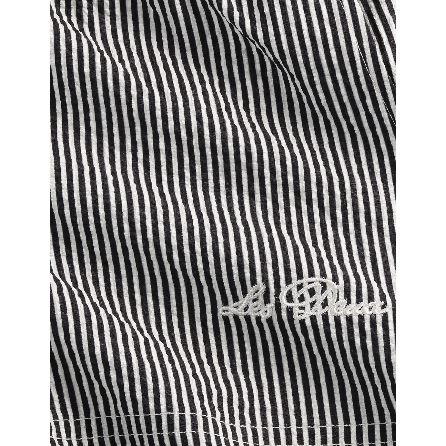 Les Deux Kids Black Stan Stripe Swim Shorts - Image 7