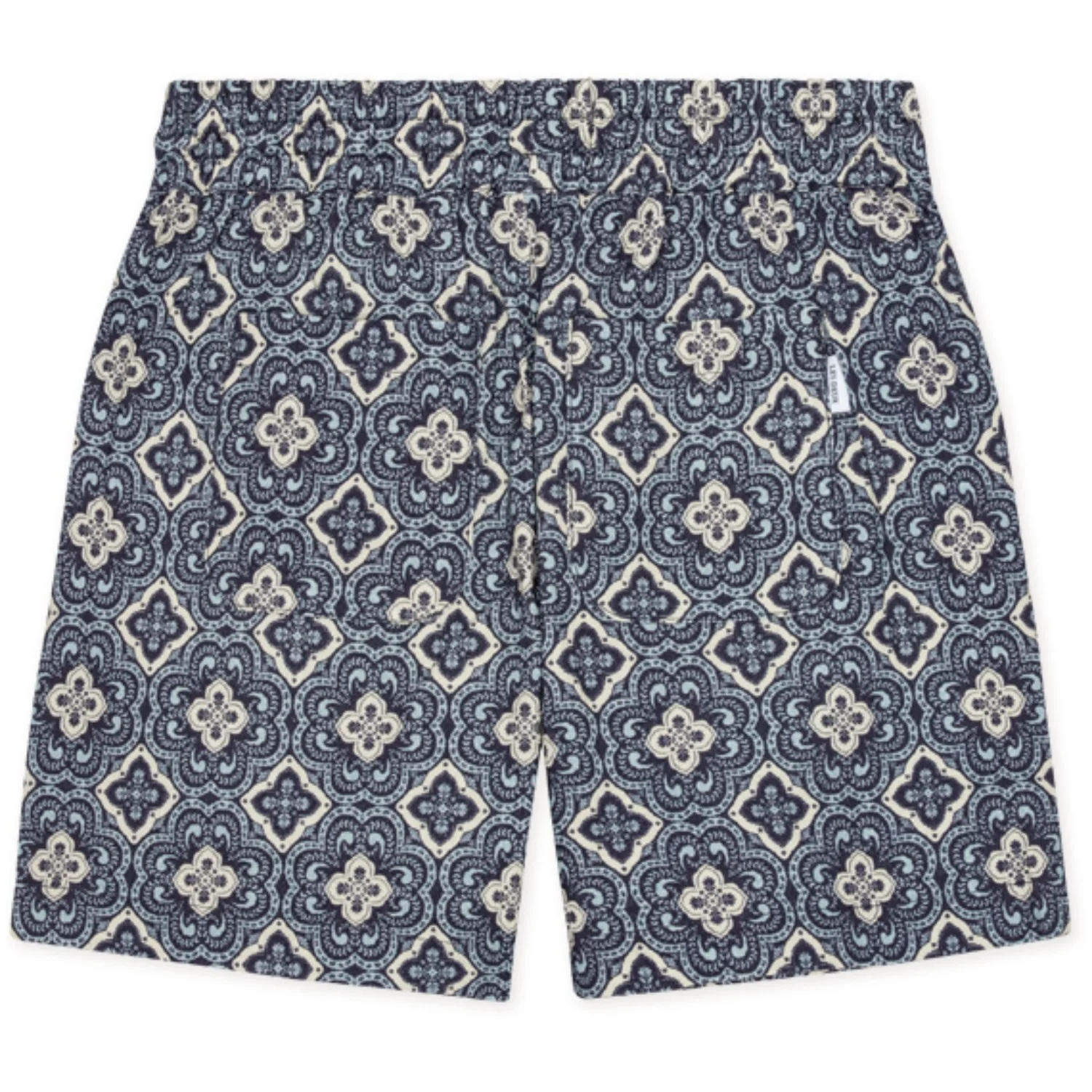 Les Deux Kids Blue Fog Harry Arabesque AOP Shorts - Image 3