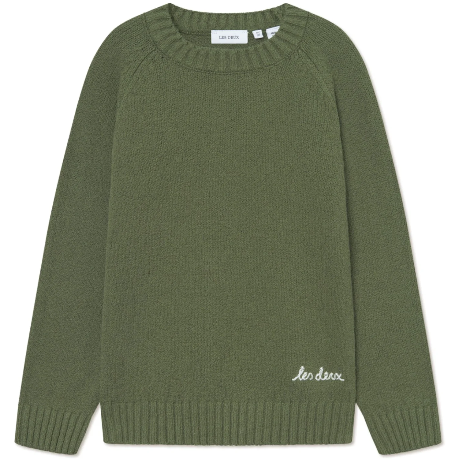Les Deux Kids Chive Green Brad Roundneck Knit Kids - Image 5
