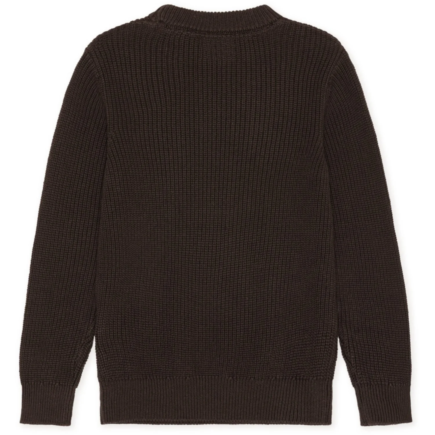 Les Deux Kids Molé Brown Rib Crewneck Knit Kids - Image 3