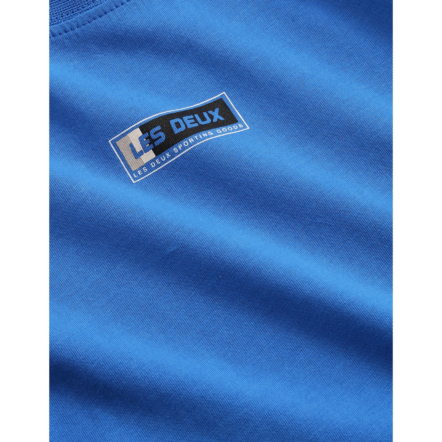 Les Deux Kids Palace Blue Sport Logo T-Shirt - Image 2