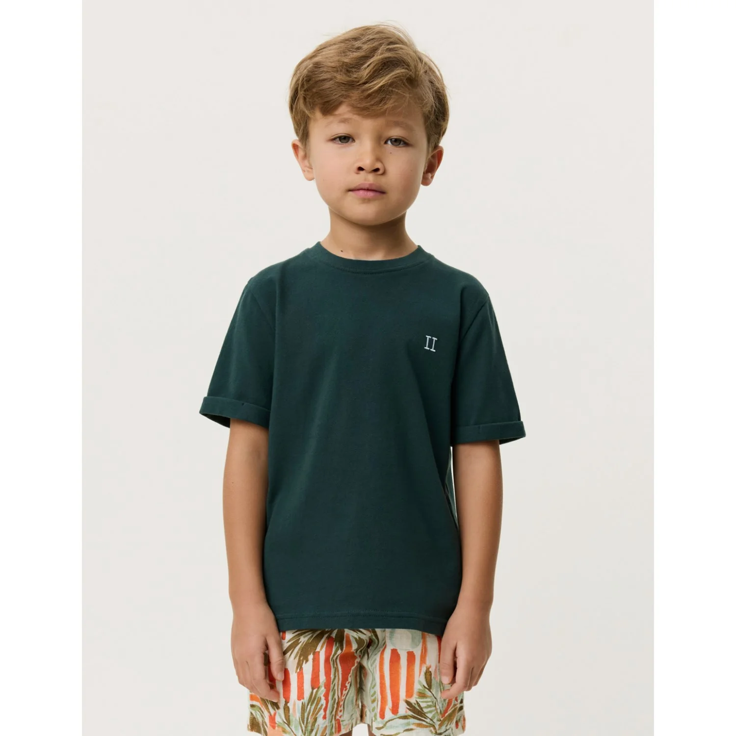 Les Deux Kids Pine Green Core Contrast T-Shirt KIDS - Image 5