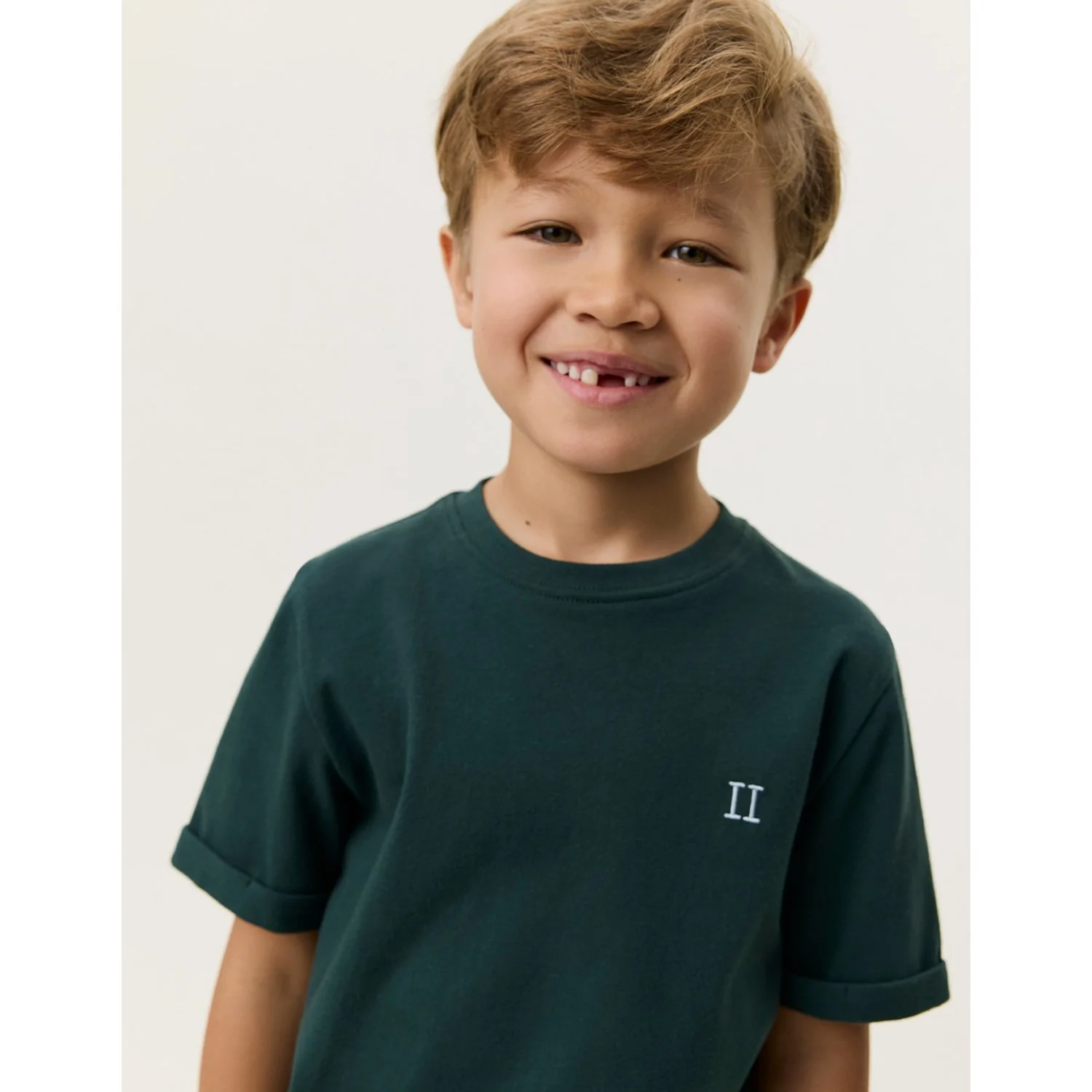Les Deux Kids Pine Green Core Contrast T-Shirt KIDS - Image 6