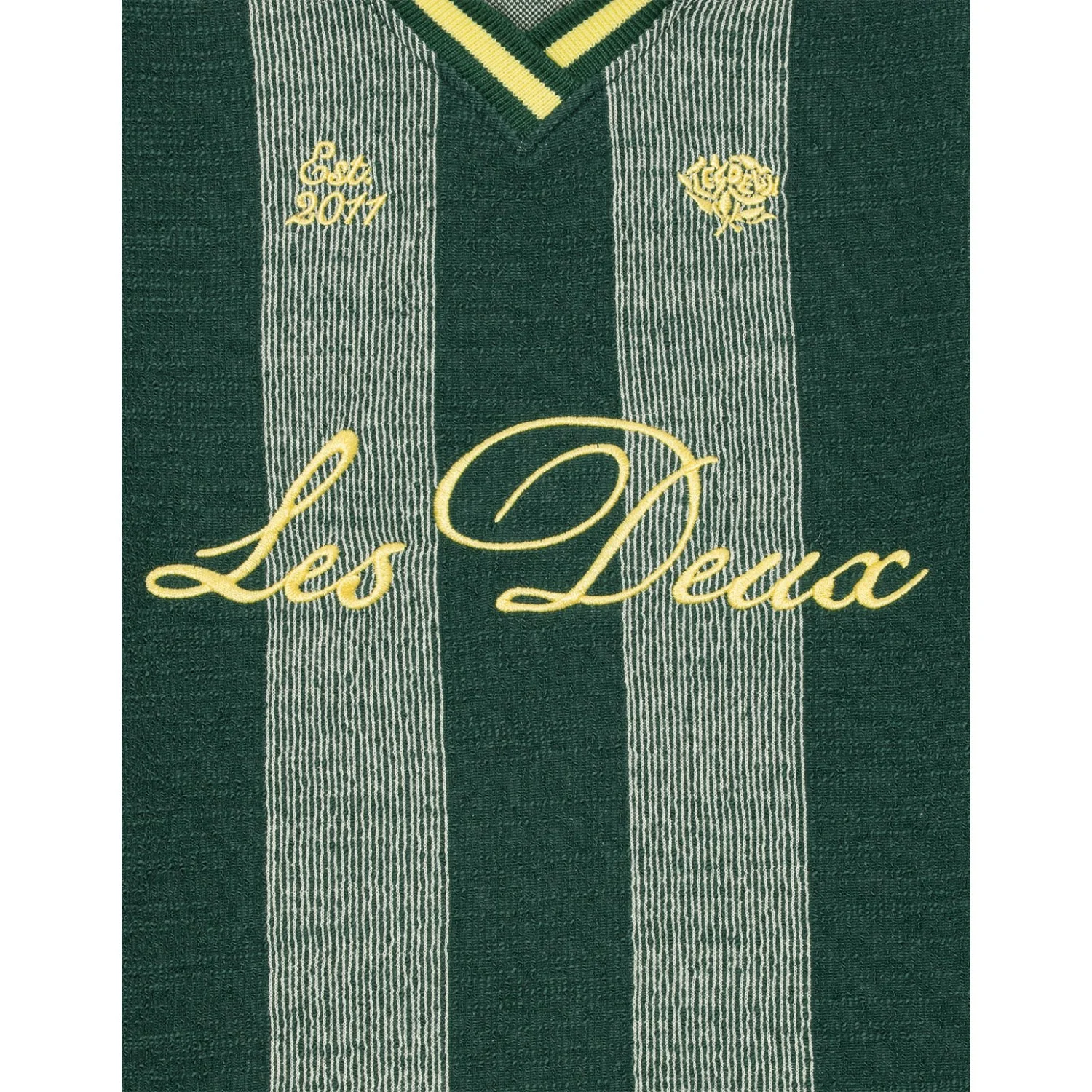 Les Deux Kids Pine Green Jacquard Football Jersey KIDS - Image 7