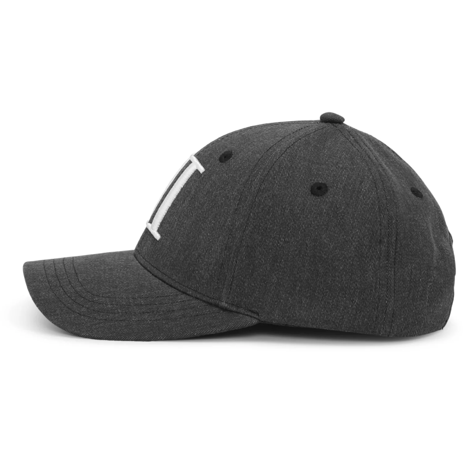 Les Deux Kids Raven Grey Encore Baseball Cap - Image 4