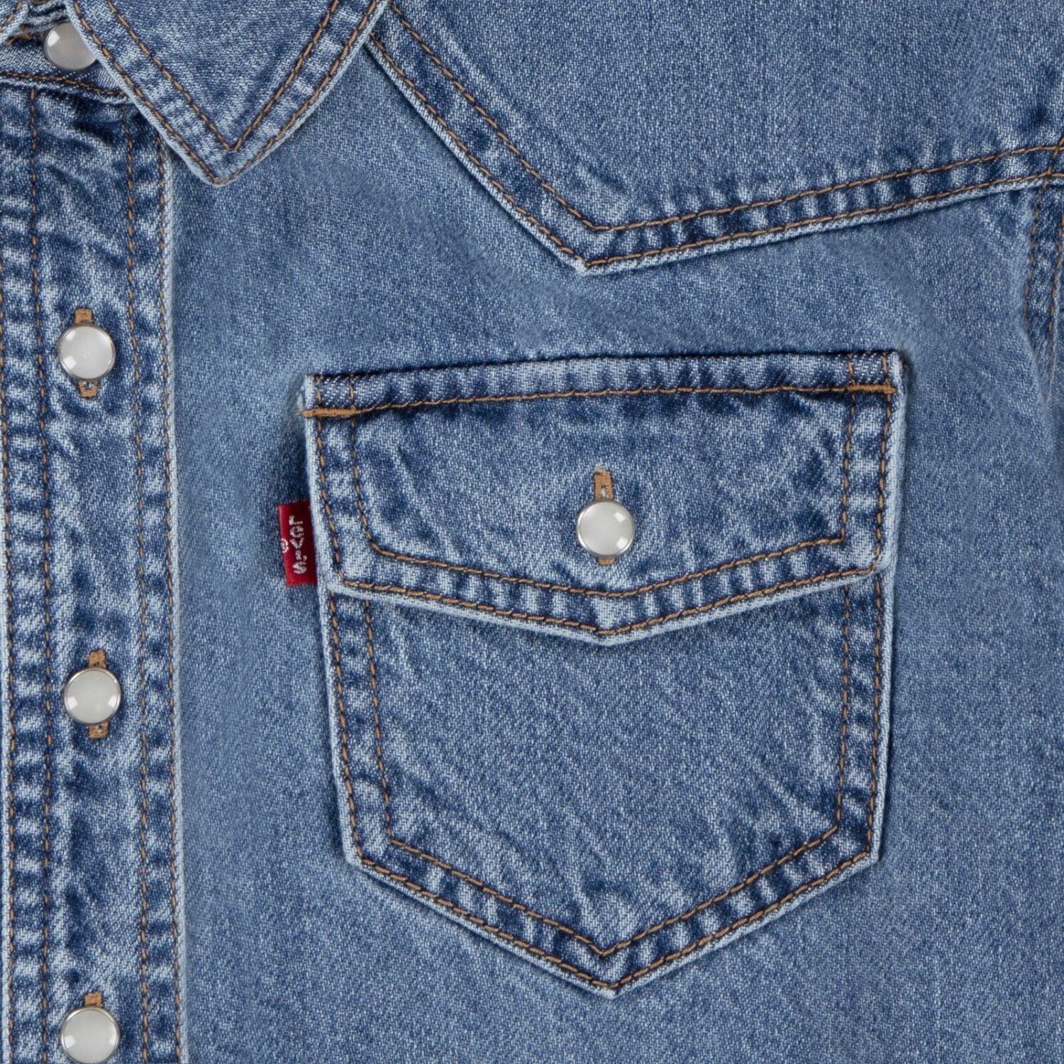 Levi's Good Grades Denim Shacket - Image 2