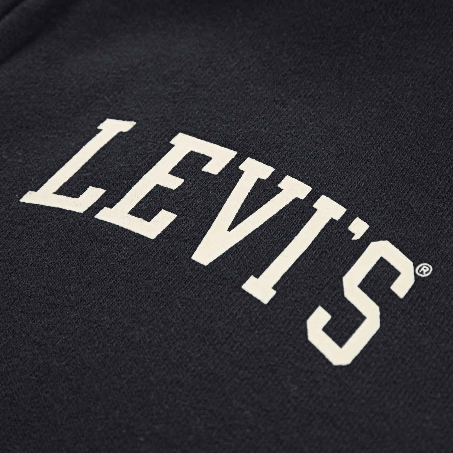 Levi's Jet Black Legendary Full Zip Hoodie - Image 2