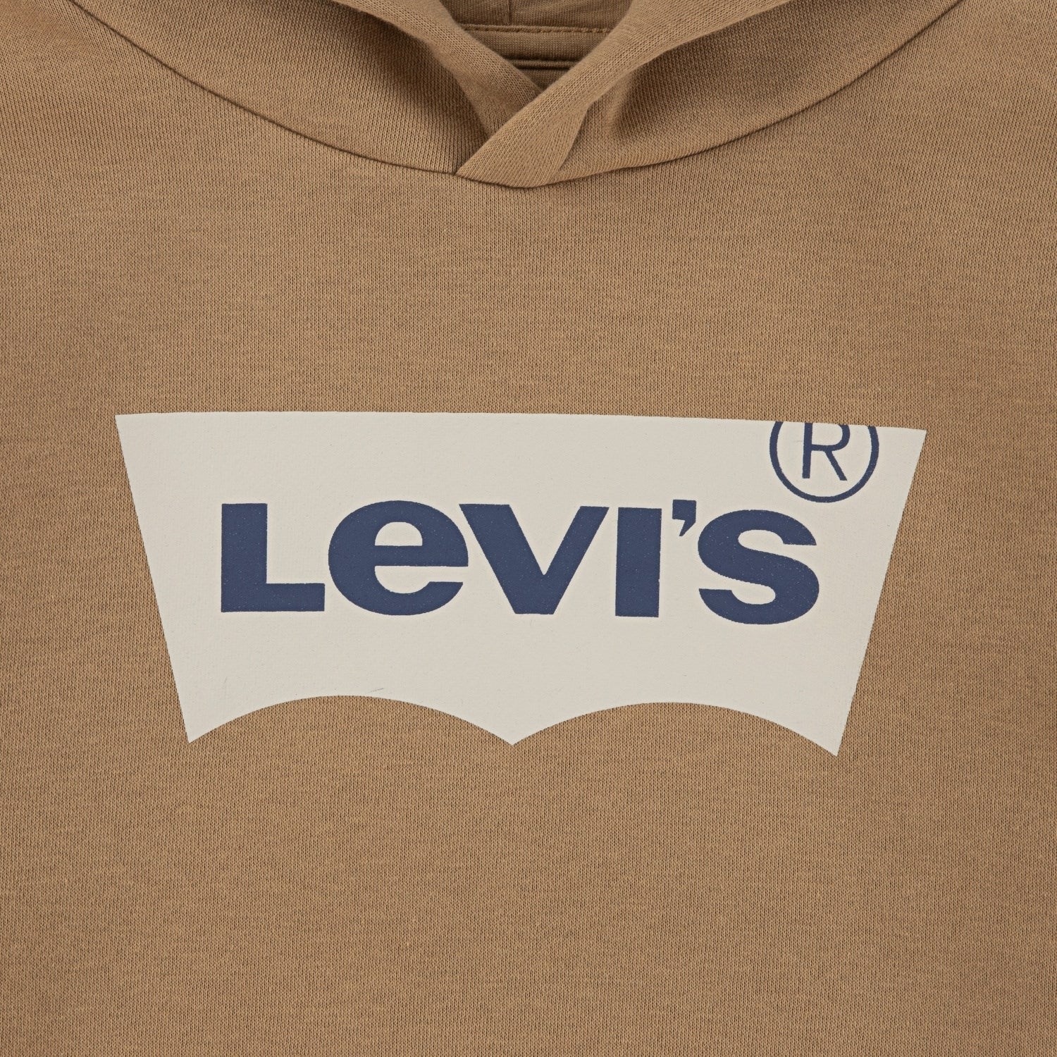 Levi's Rodeo Brown Batwing Screenprint Hoodie - Image 2